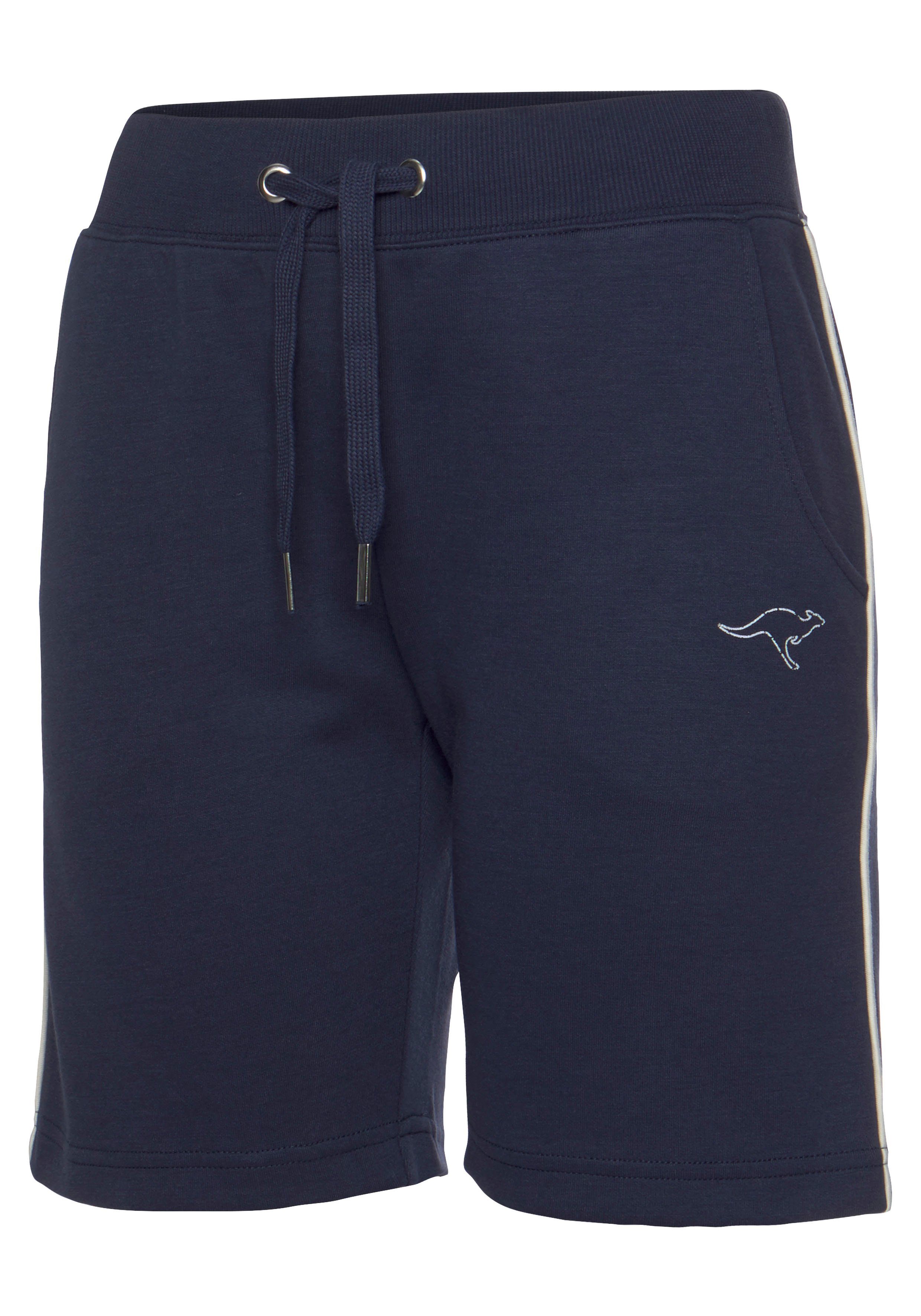 KangaROOS Bermudas mit schmalem Piping an der Seite, Loungewear