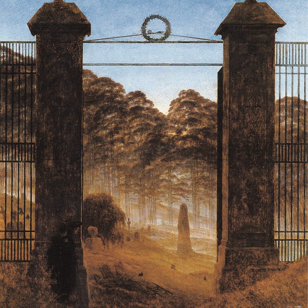 Caspar David Friedrich Poster – 'Die Lebensstufen' (1835) In 50x40 Cm