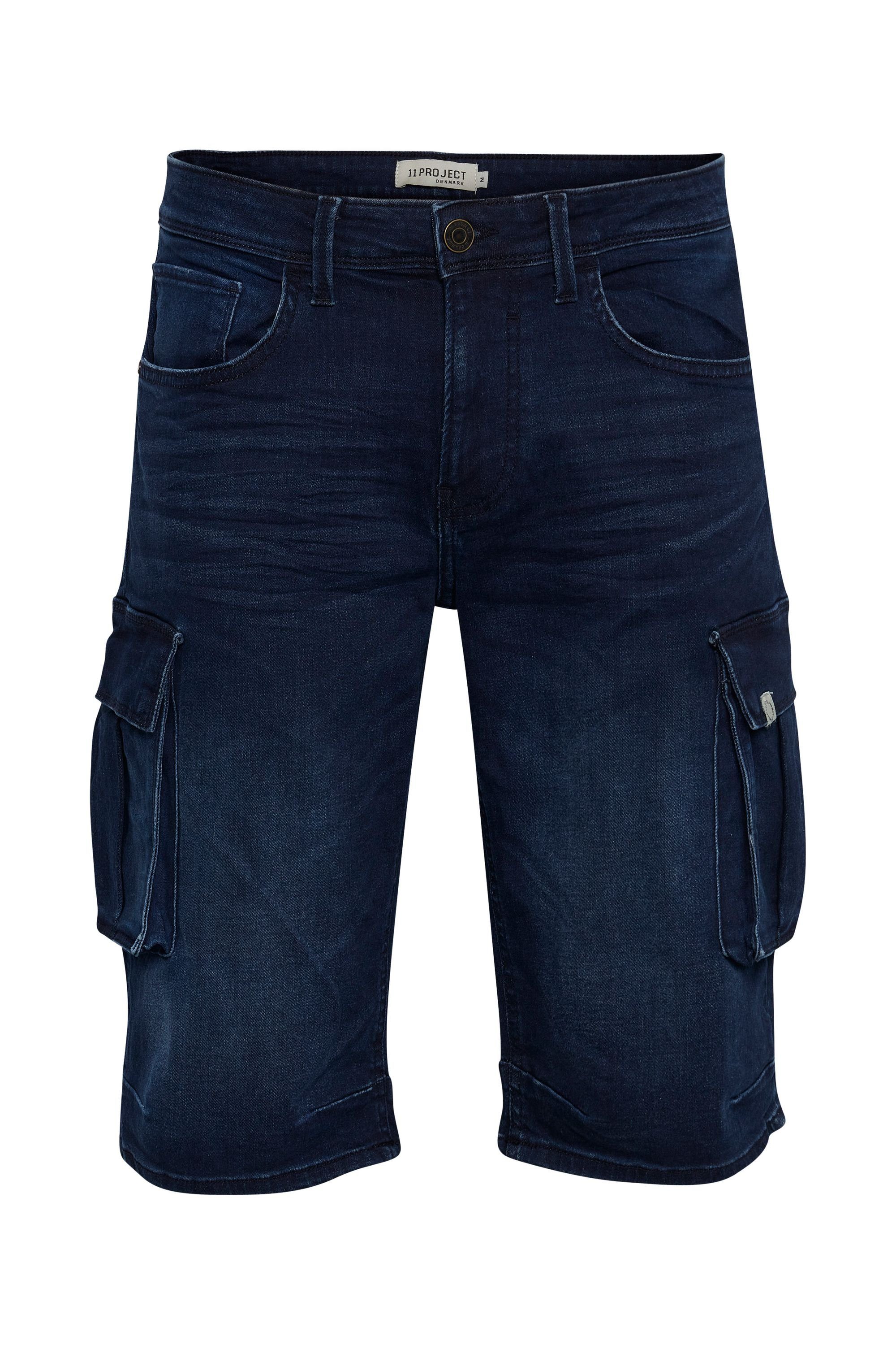 11 Project Denim PRNordin Jeansshorts dark 11 Project blue