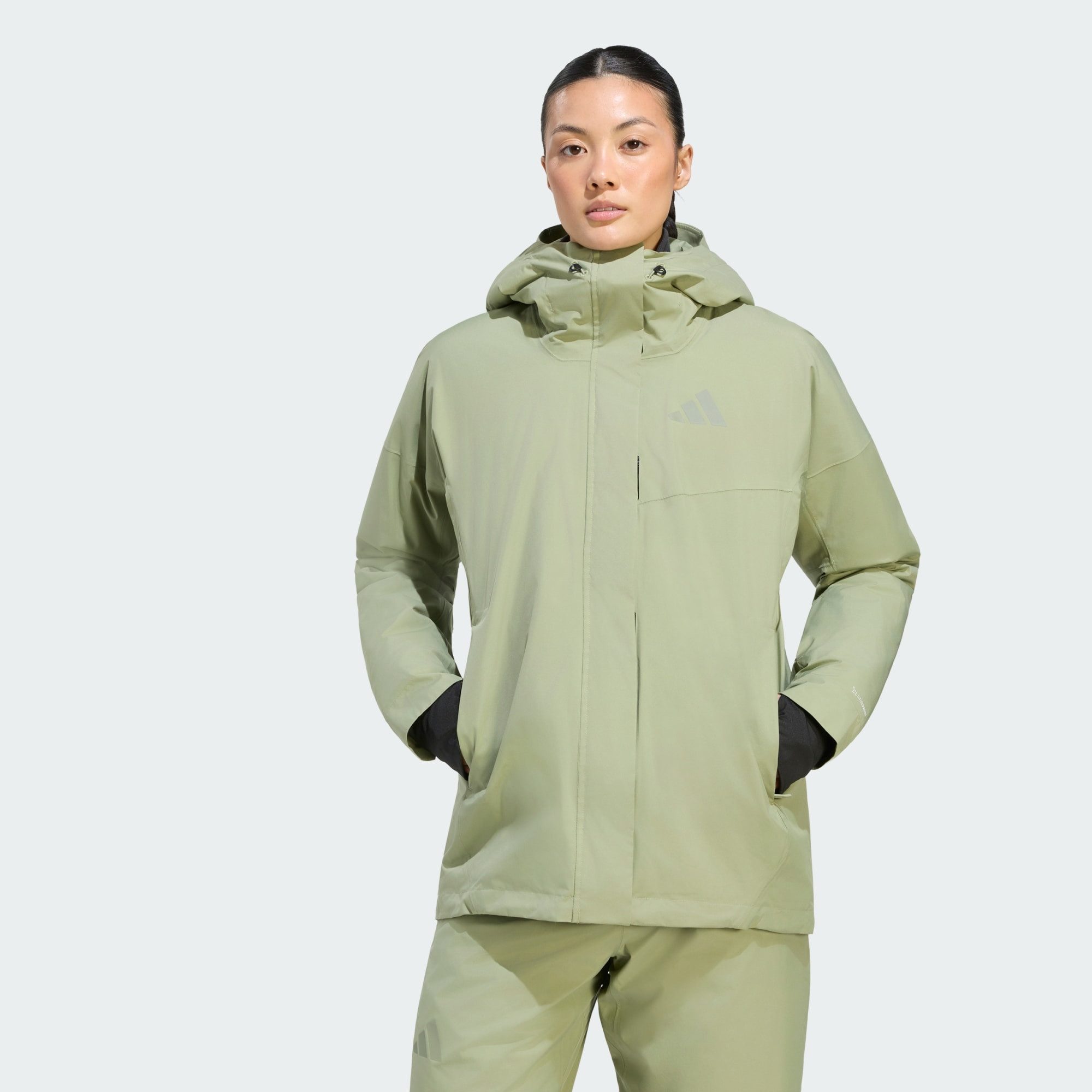 adidas TERREX Schneejacke TERREX MULTI JACKE, 2-LAGIG, CLIMAPROOF, ISOLIERT (1-St)