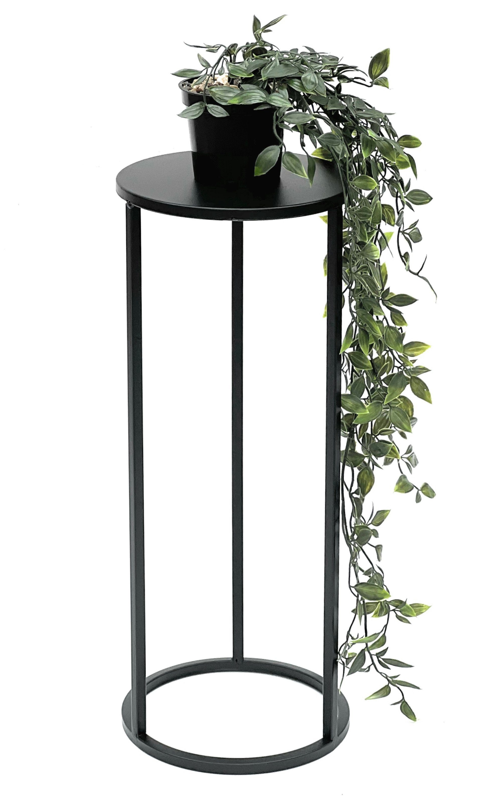 DanDiBo Blumenständer Metall Schwarz Rund 70-50 günstig online kaufen