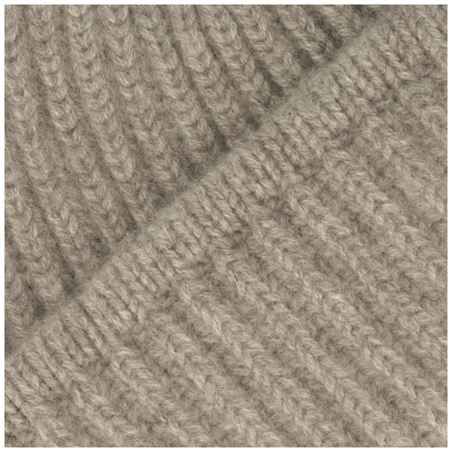 RIVIERA CASHMERE Strickmütze dicke Umschlagstrickmütze reines Kaschmir günstig online kaufen