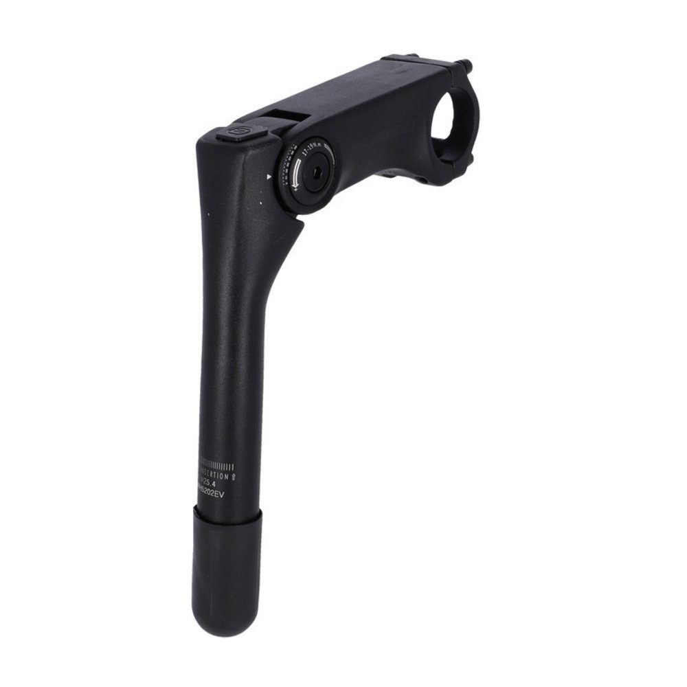 Ergotec Lenkervorbau Vorbau Sepia XL 31,8 SL5 Alu,schwarz,Ø25,4mm, Ausl.90mm, SL180mm