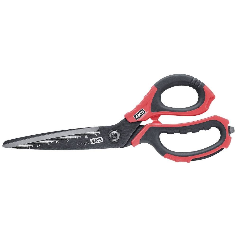4K5 Tools Universalschere Robuste und exakte Schere mit hochwertigen 600.500A