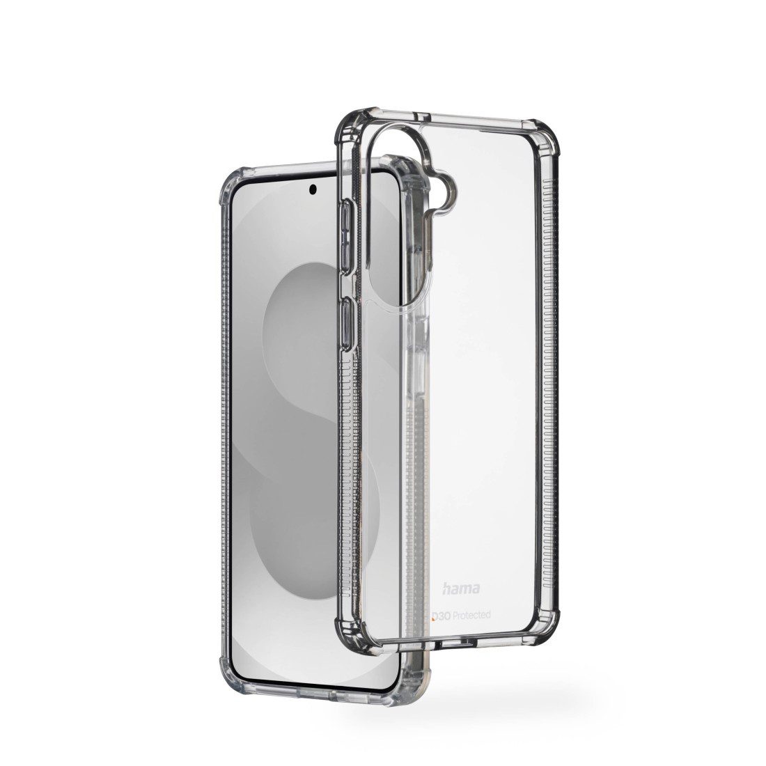 Hama Smartphone-Hülle Handyhülle für Samsung Galaxy S26+, durchsichtig, D3O Stoßschutz, 35 m Fallschutz, kratzfest