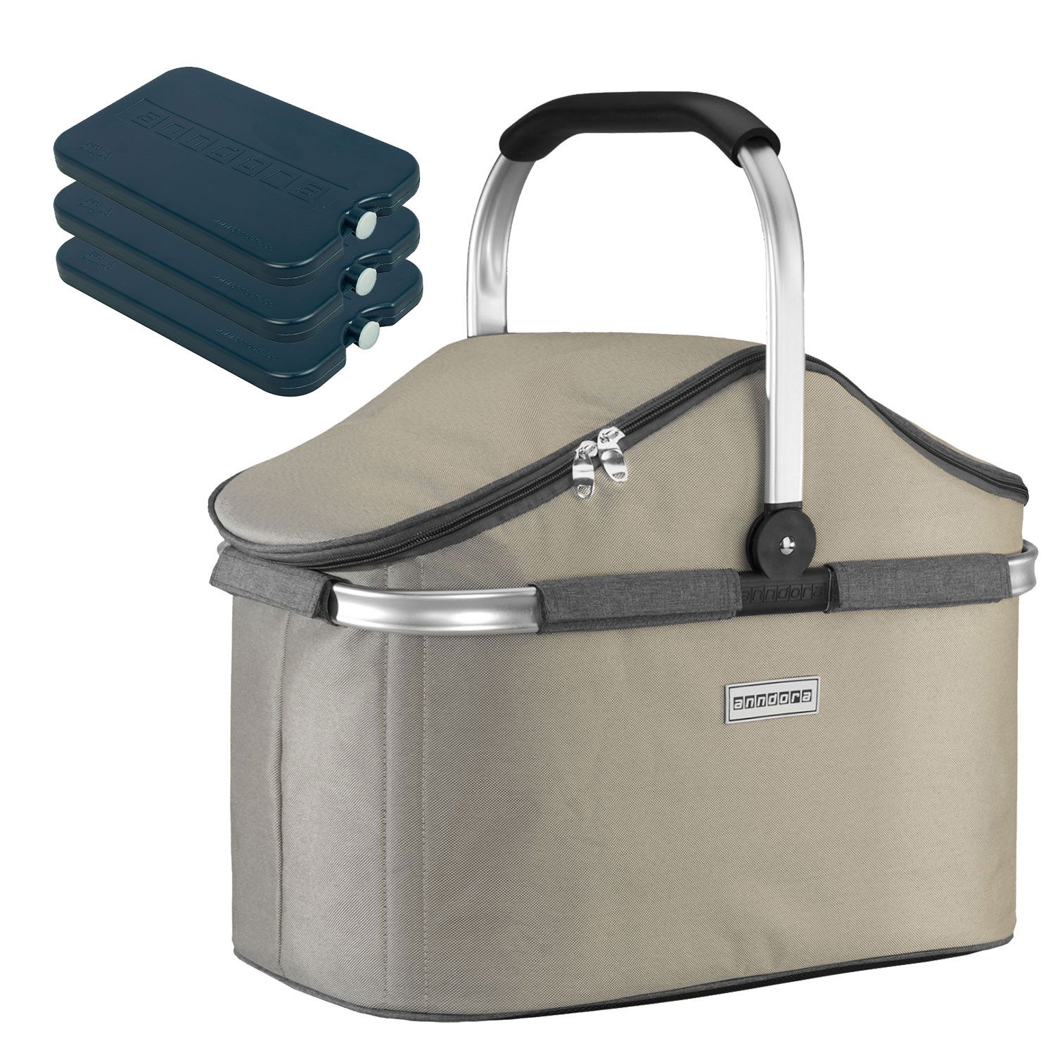 anndora Einkaufskorb thermo Shopper Kühlkorb mit günstig online kaufen