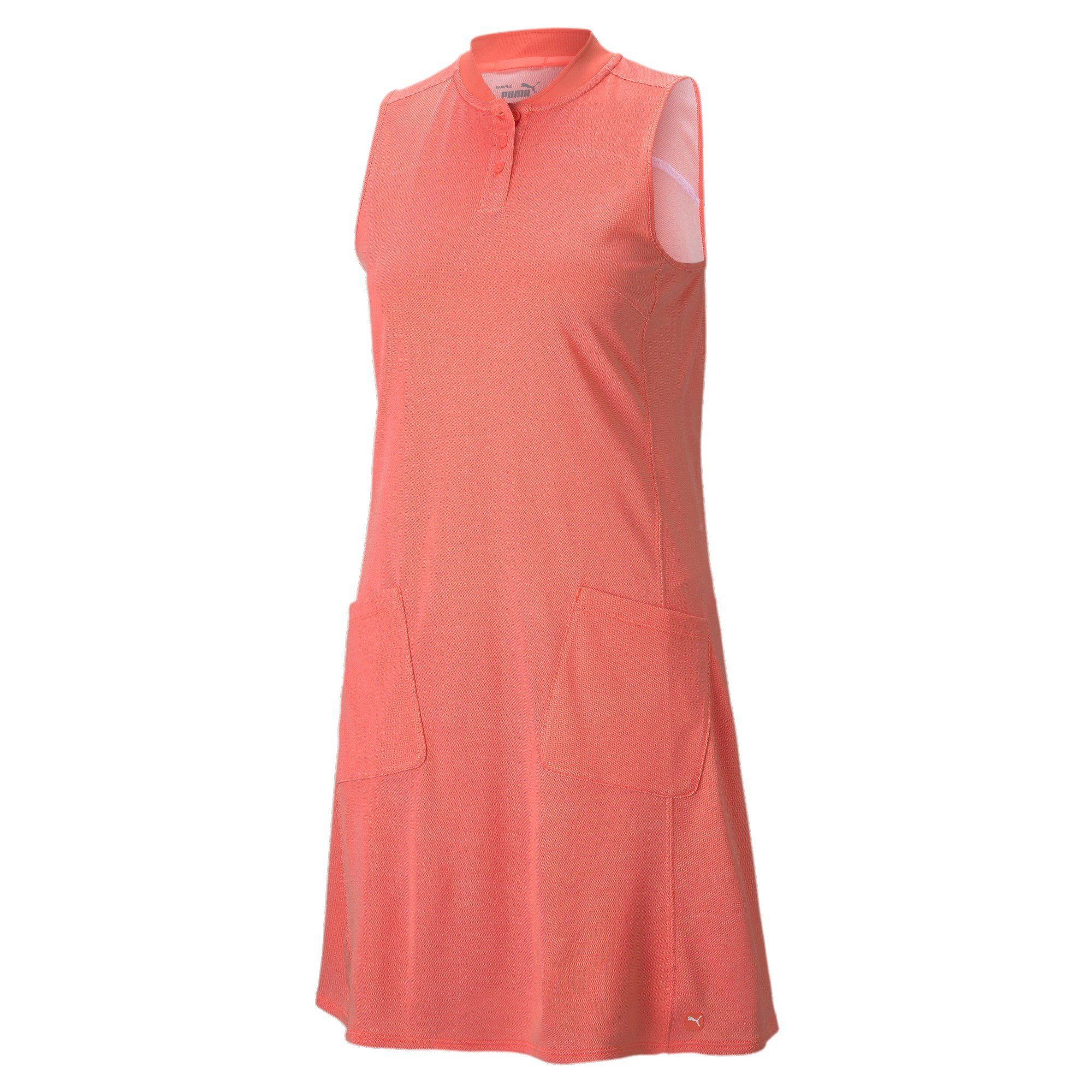 PUMA Sweatkleid Puma Golf Kleid Sleeveless Georgia Peach Damen