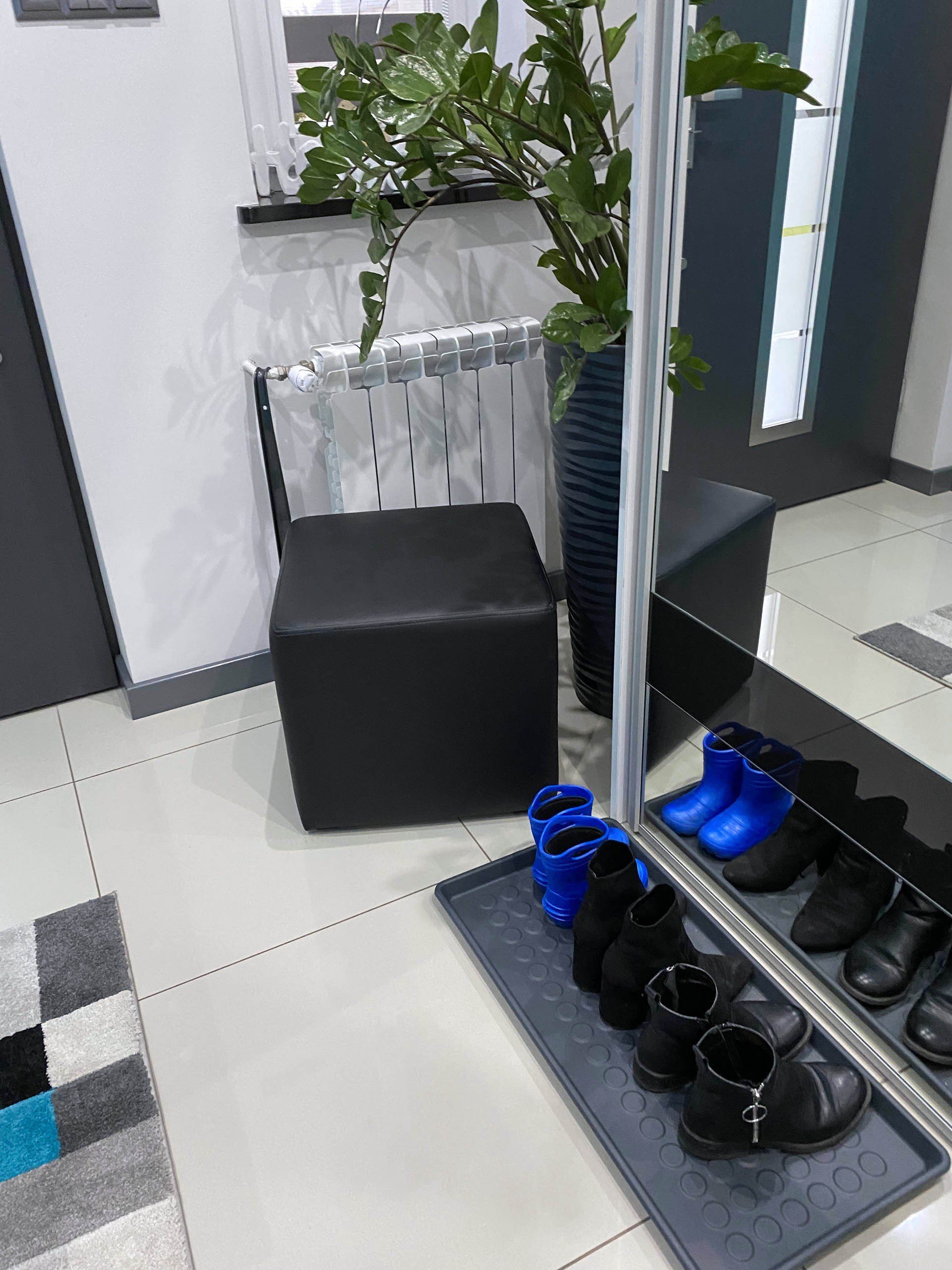 Sarcia.eu Fußmatte BAGGMUCK Praktische graue Schuhmatte 71x35 cm IKEA günstig online kaufen