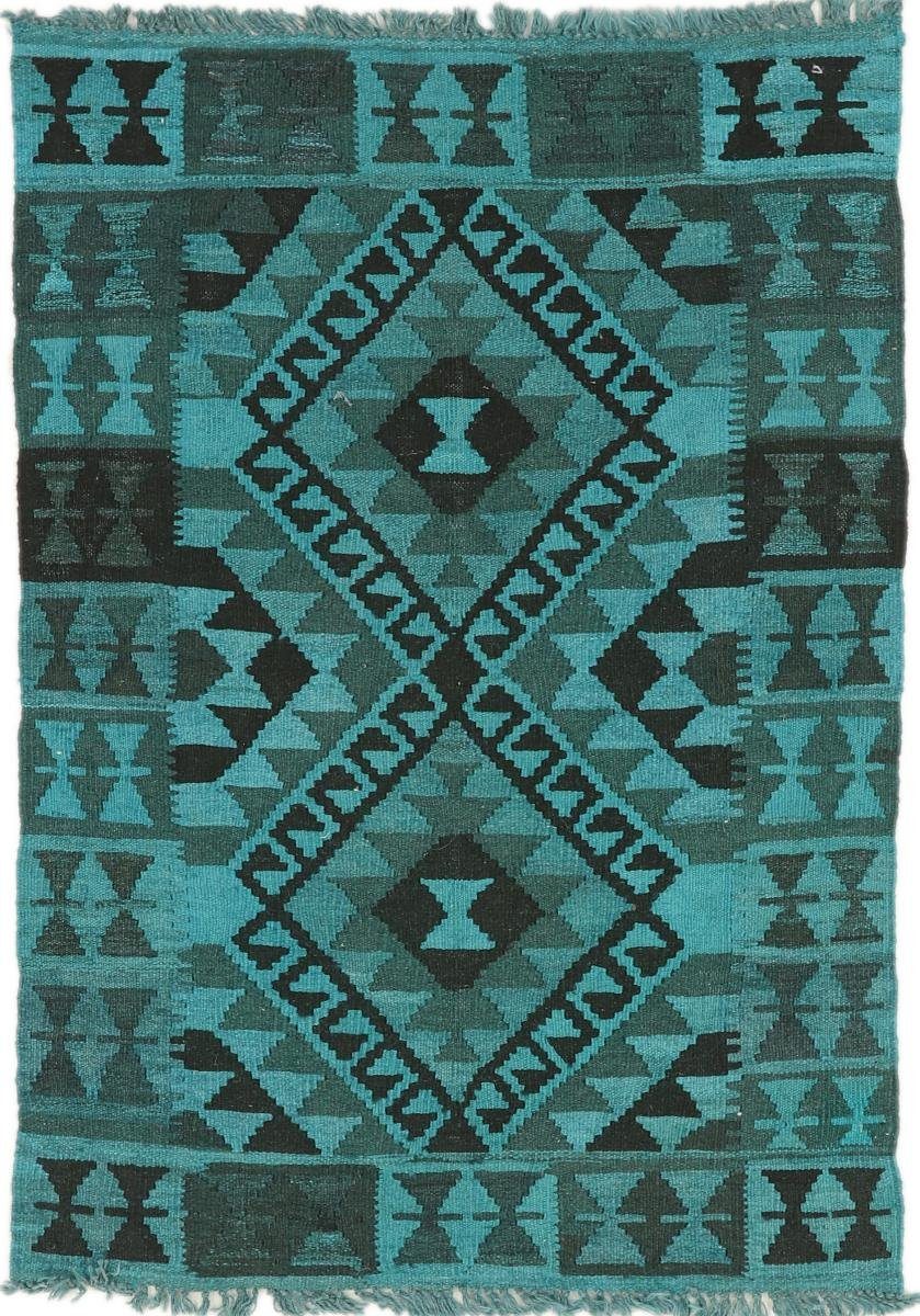Orientteppich Kelim Afghan Heritage Limited 87x122 Handgewebter Moderner, Nain Trading, rechteckig, Höhe: 3 mm | Kurzflor-Teppiche
