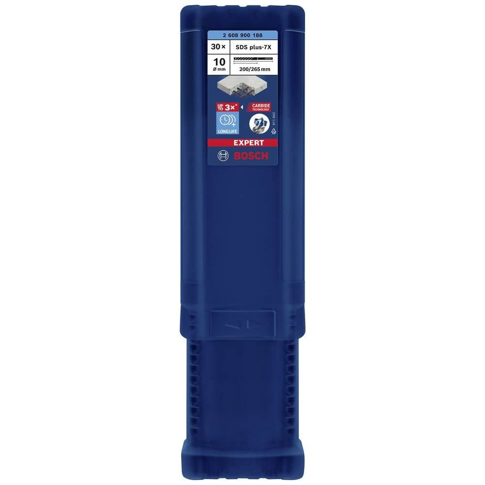 BOSCH Spiralbohrer Hammerbohrer, 10 x 200 x 265 mm, 30-tlg 2608900188
