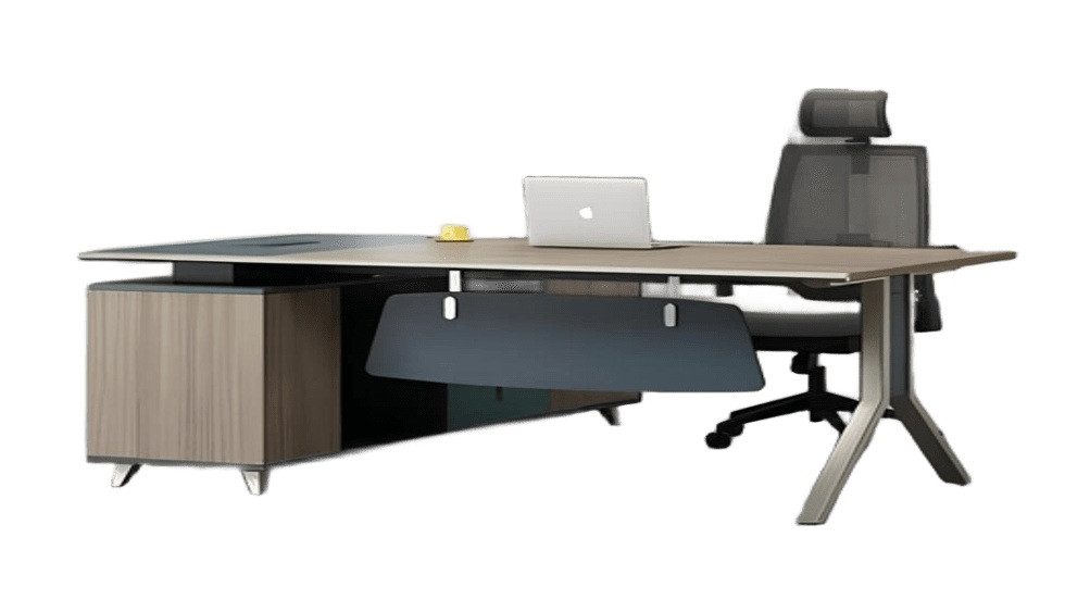 Eckschreibtisch Büro Tisch Schreibtisch Möbel Einrichtung Chef modern stylish