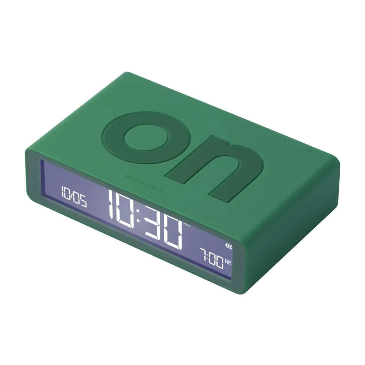 Lexon Quarzwecker LR157V2 Digital Flip Classic Grün – Bild 3 von 5