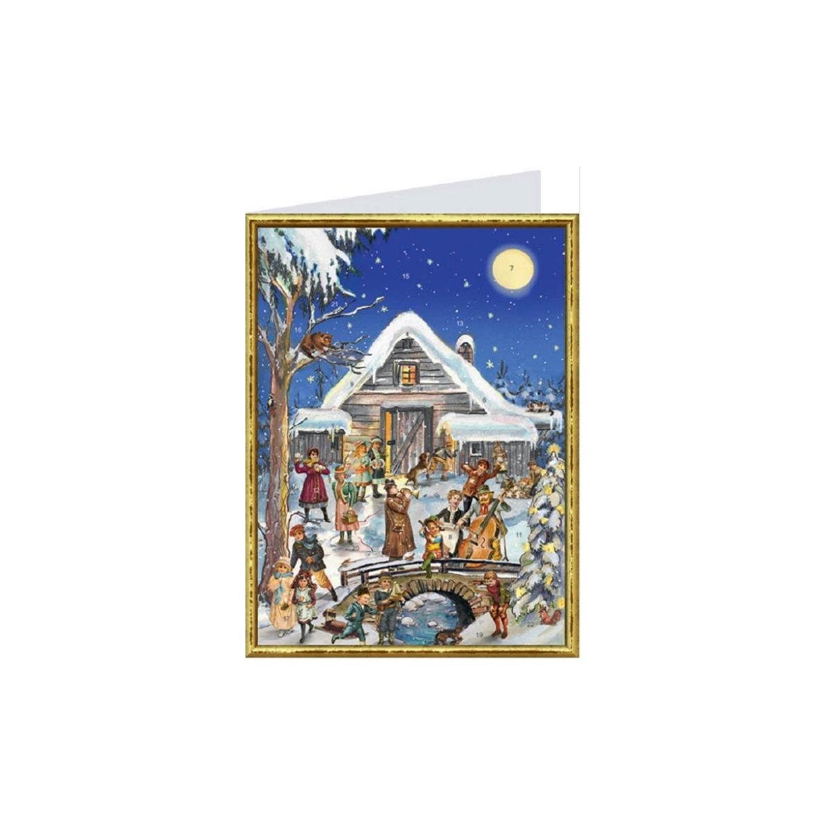 Adventskalender - Weihnachtsmusik - Sellmer Mini-Adventskalender S413 Richard Verlag