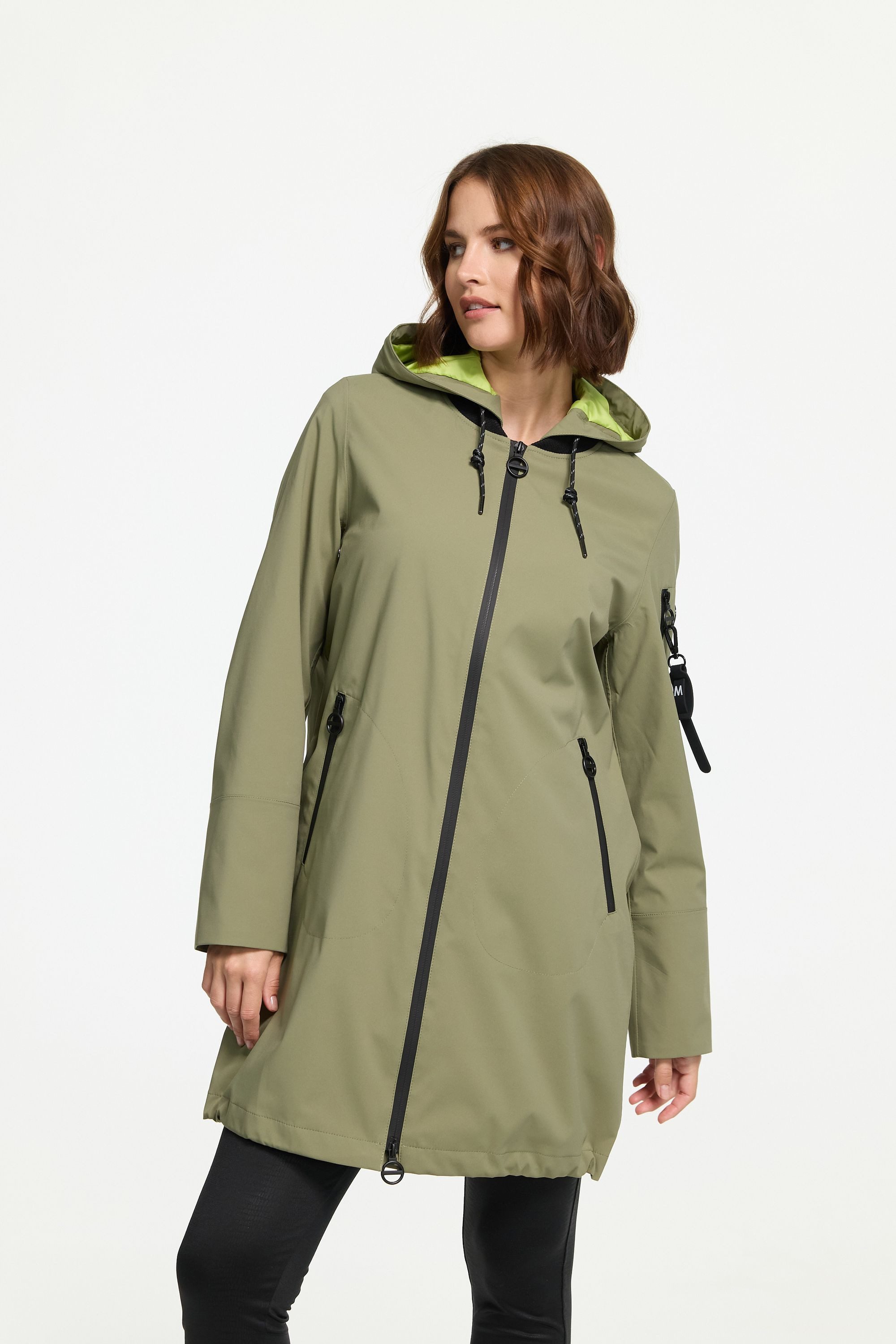 Manisa Regenjacke mit abnehmbarer Kapuze