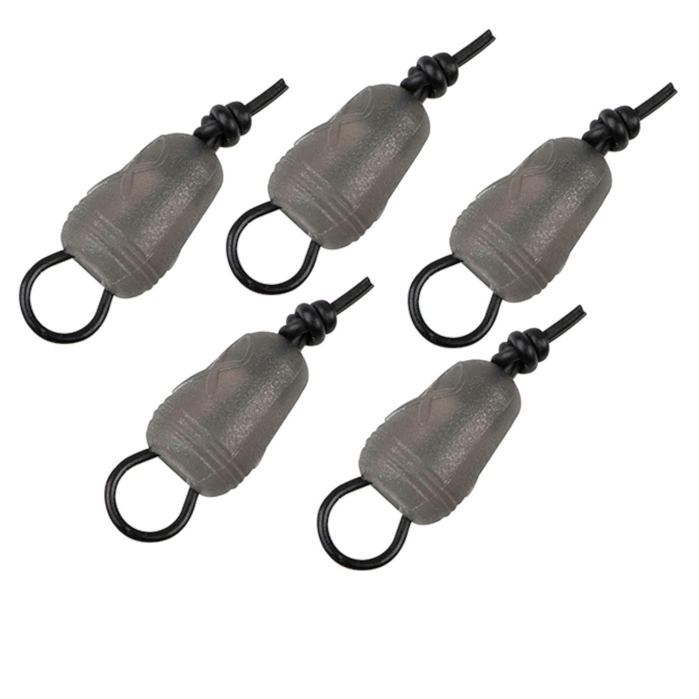 Fox Matrix Schnurverbinder Fox Matrix Super Short Dacron Connector - 5 Gummizug Verbinder, (1-St)