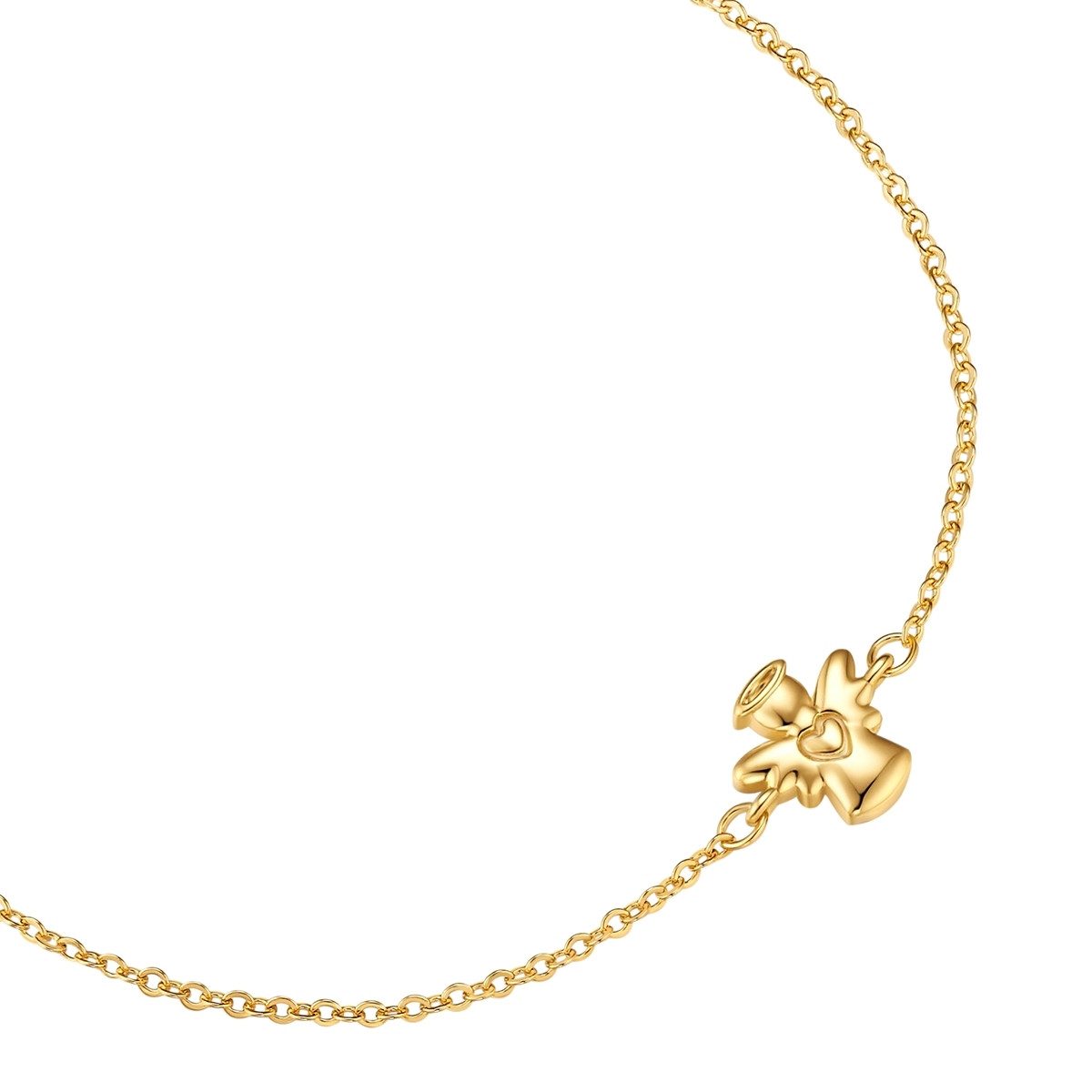 Lulu & Jane Armband Engel gelbgold – Bild 3 von 4