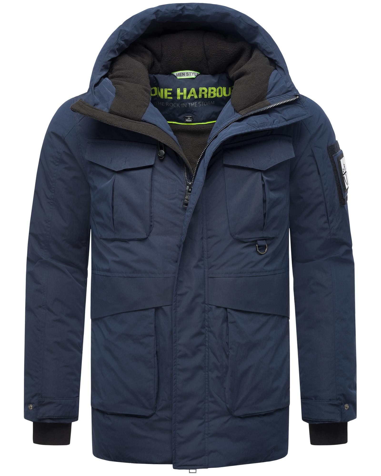 Stone Harbour Winterjacke Edriik XX Warm gefütterte kurze Herren Jacke für den Winter