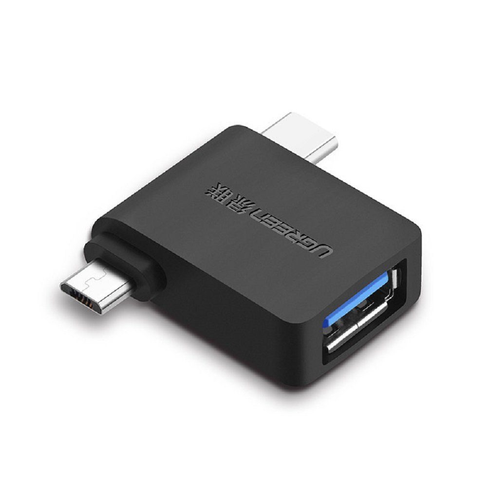 UGREEN Adapter OTG USB USB 3.2 Gen 1 (5Gbps) - USB Typ C / Micro USB Adapter Smartphone-Adapter