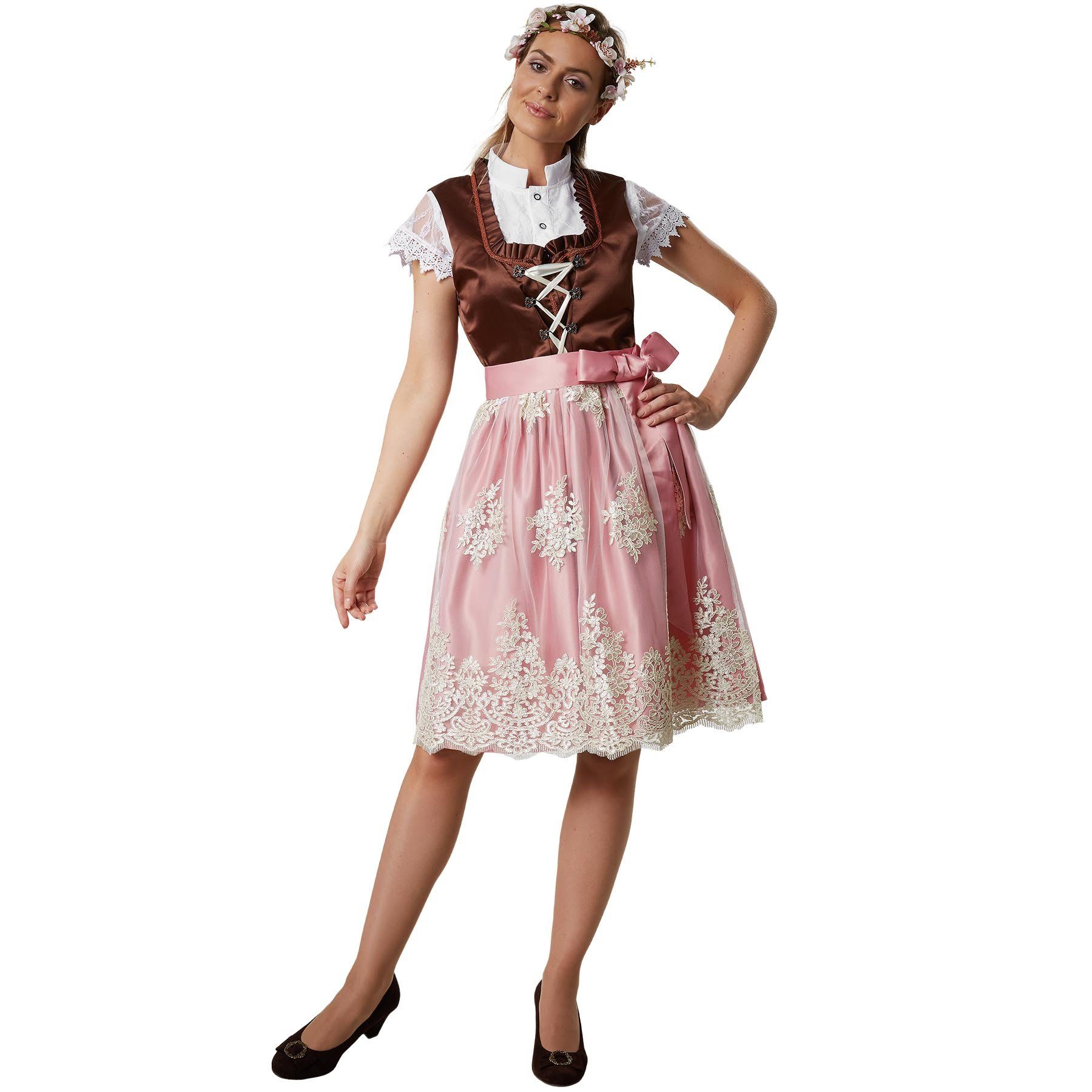 dressforfun Dirndl Mini-Dirndl Kaufbeuren Tailliert geschnittenes, günstig online kaufen