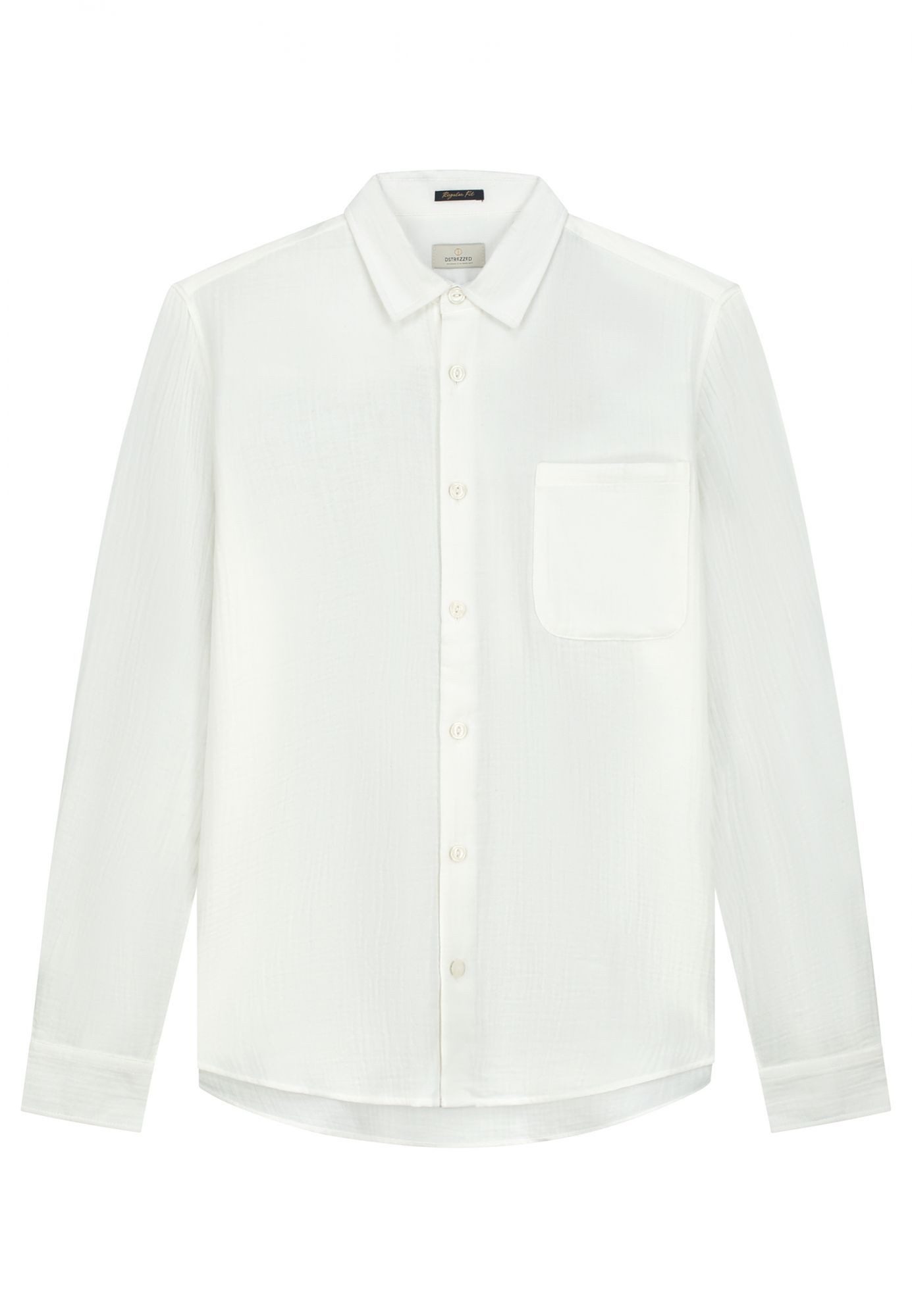 Dstrezzed Langarmhemd - Hemd - Musselinhemd - Axton Shirt Double Weave - DS_Axton Shirt