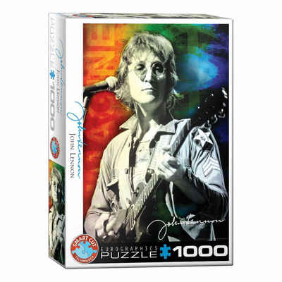 EUROGRAPHICS Puzzle John Lennon Live in New York, 1000 Puzzleteile