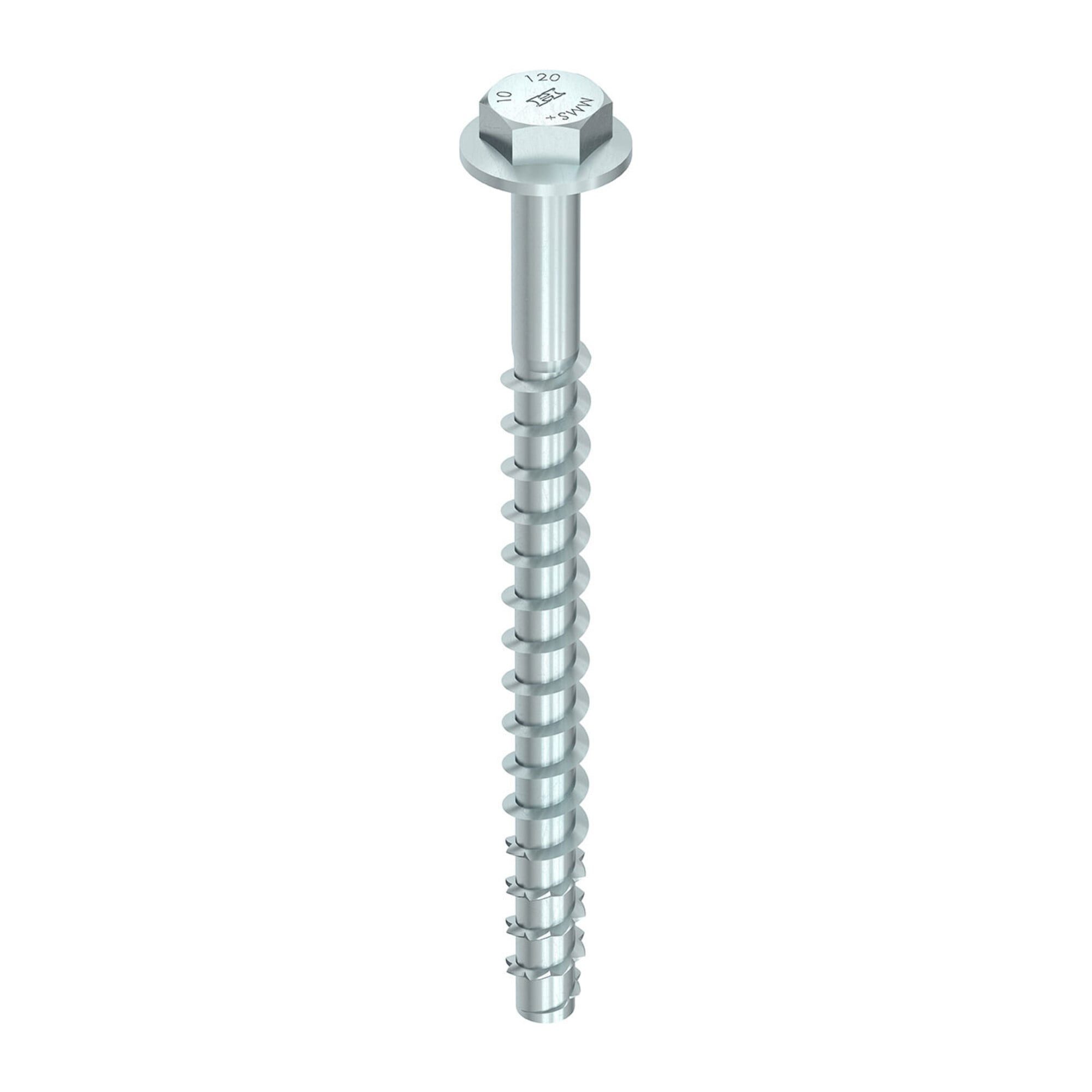 Heco Betonschraube Heco MULTI-MONTI-plus SS 16,0 x 140 Sechskantkopf mit Scheibe A2K 10 S