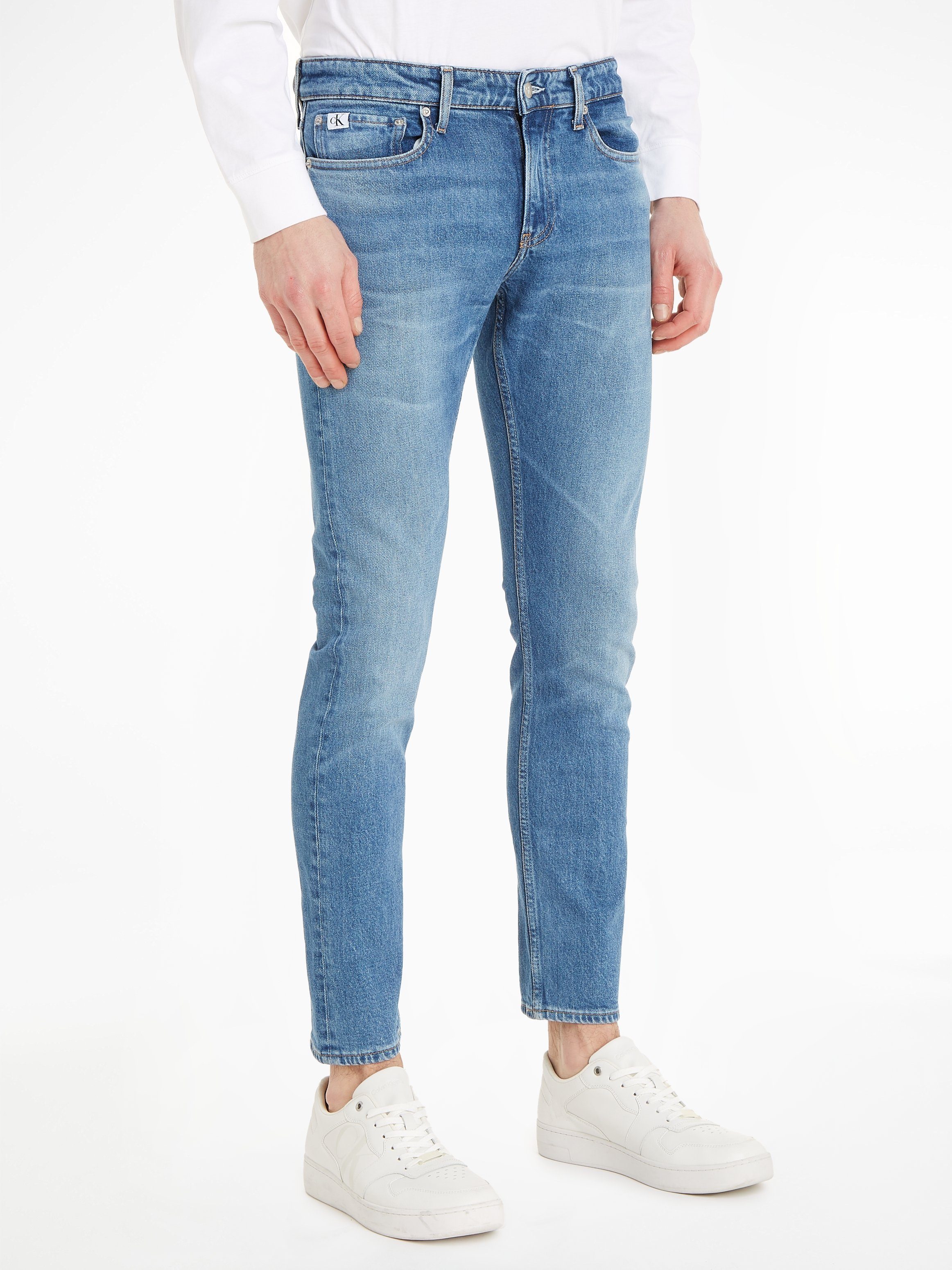 SLIM mit Slim-fit-Jeans Light Denim Klein Coin-Pocket Calvin Jeans