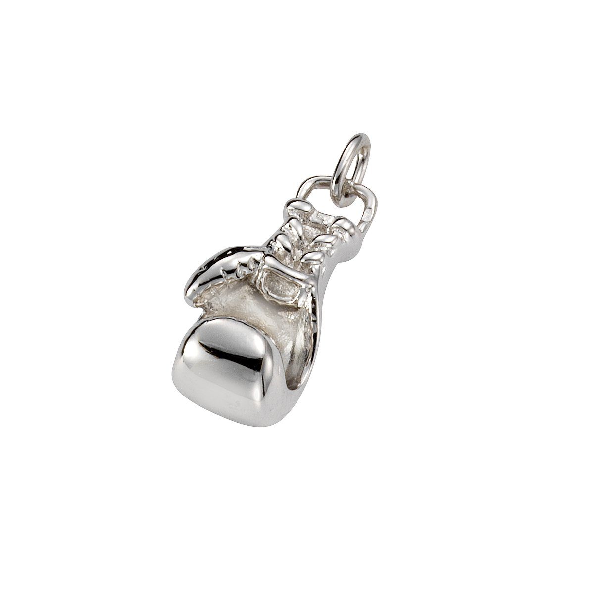 Boxhandschuh-Kettenanhänger Aus 925er Sterling-Silber – Massiv & Detailgetreu Für Box-Fans