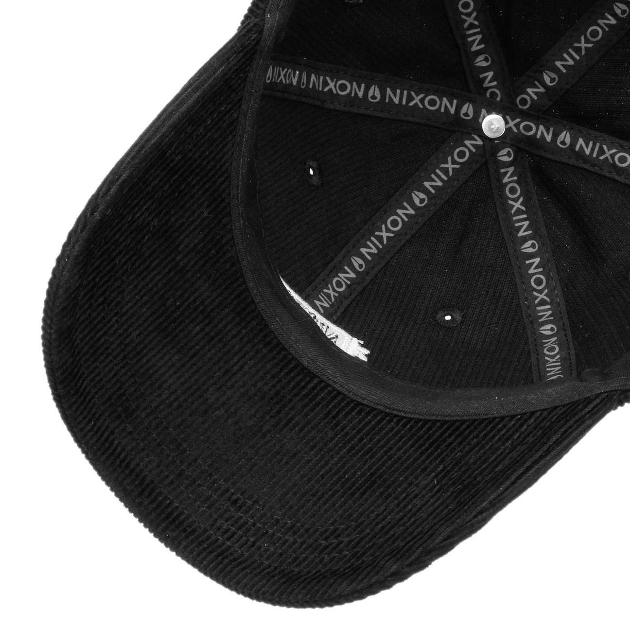 Basecap Baseball Nixon Cap Metallschnalle (1-St) schwarz