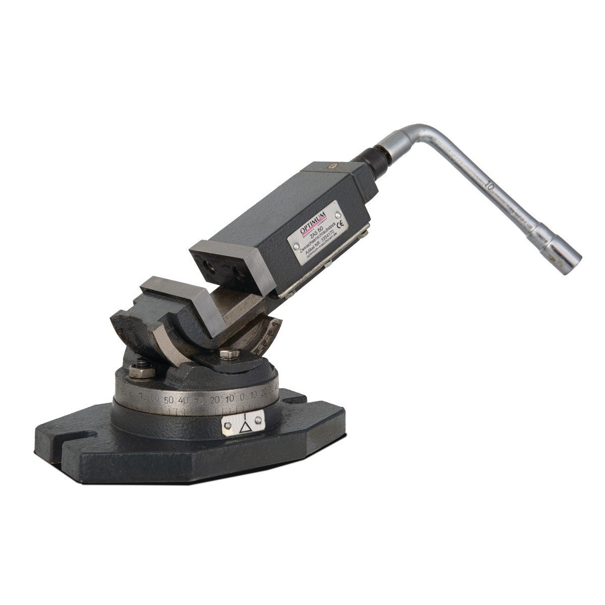 Optimum Schraubstock Optimum 3354170 Zweiachsenschraubstock ZAS 50