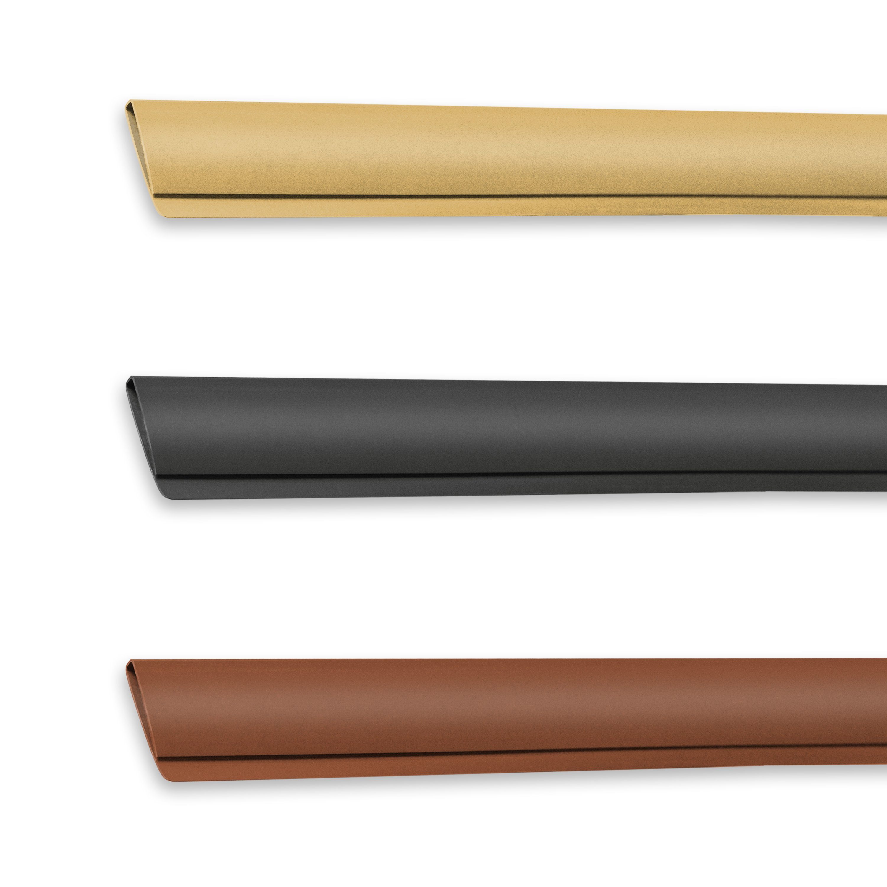 Ribelli Balkonsichtschutz PVC Abschlussleiste 100cm (1 günstig online kaufen