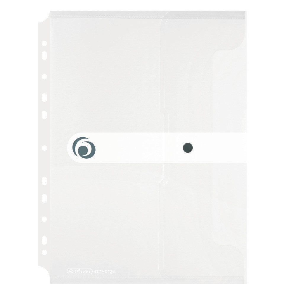 Collegeblock herlitz Dokutasche PP A4 transparent mit