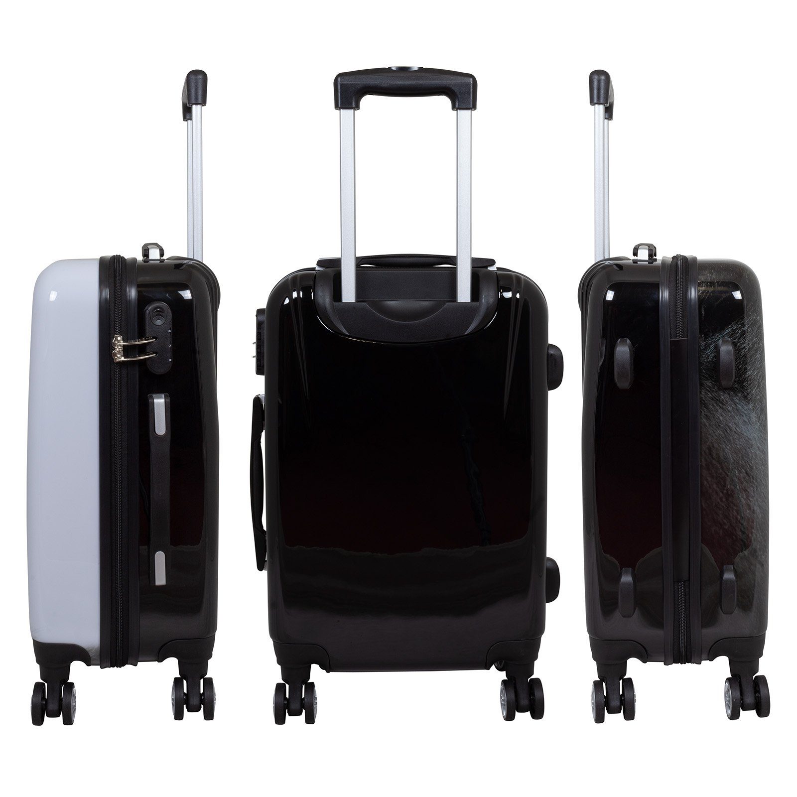 Trendyshop365 Hartschalen-Trolley Gorilla, bunter Koffer mit günstig online kaufen