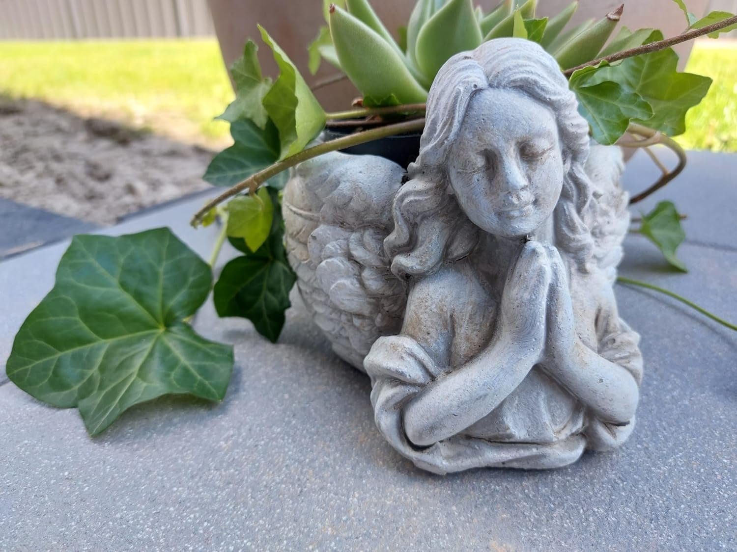 Florissima Pflanzkübel Engel Pflanzschale Grabschmuck Grab günstig online kaufen