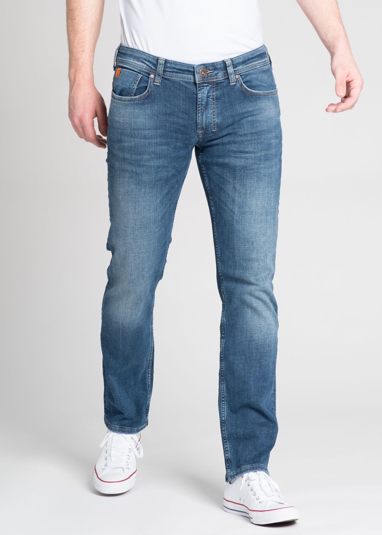 Blue Nelson Miracle Comfort M.O.D Straight-Jeans Thomas Denim of