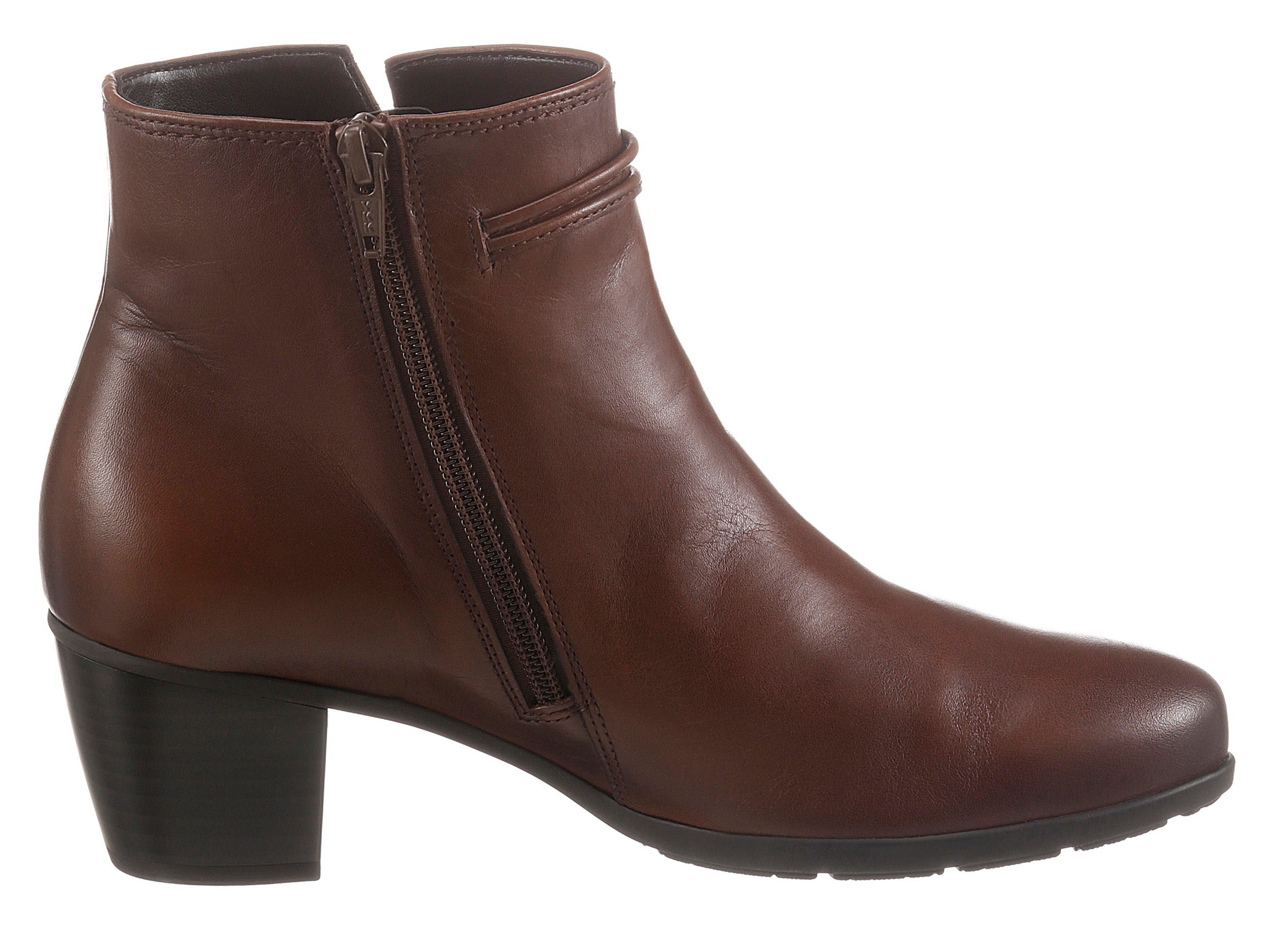 Gabor Stiefelette, Trichterabsatz, Ankleboots mit Hovercraft Luftkammer-Laufsohle
