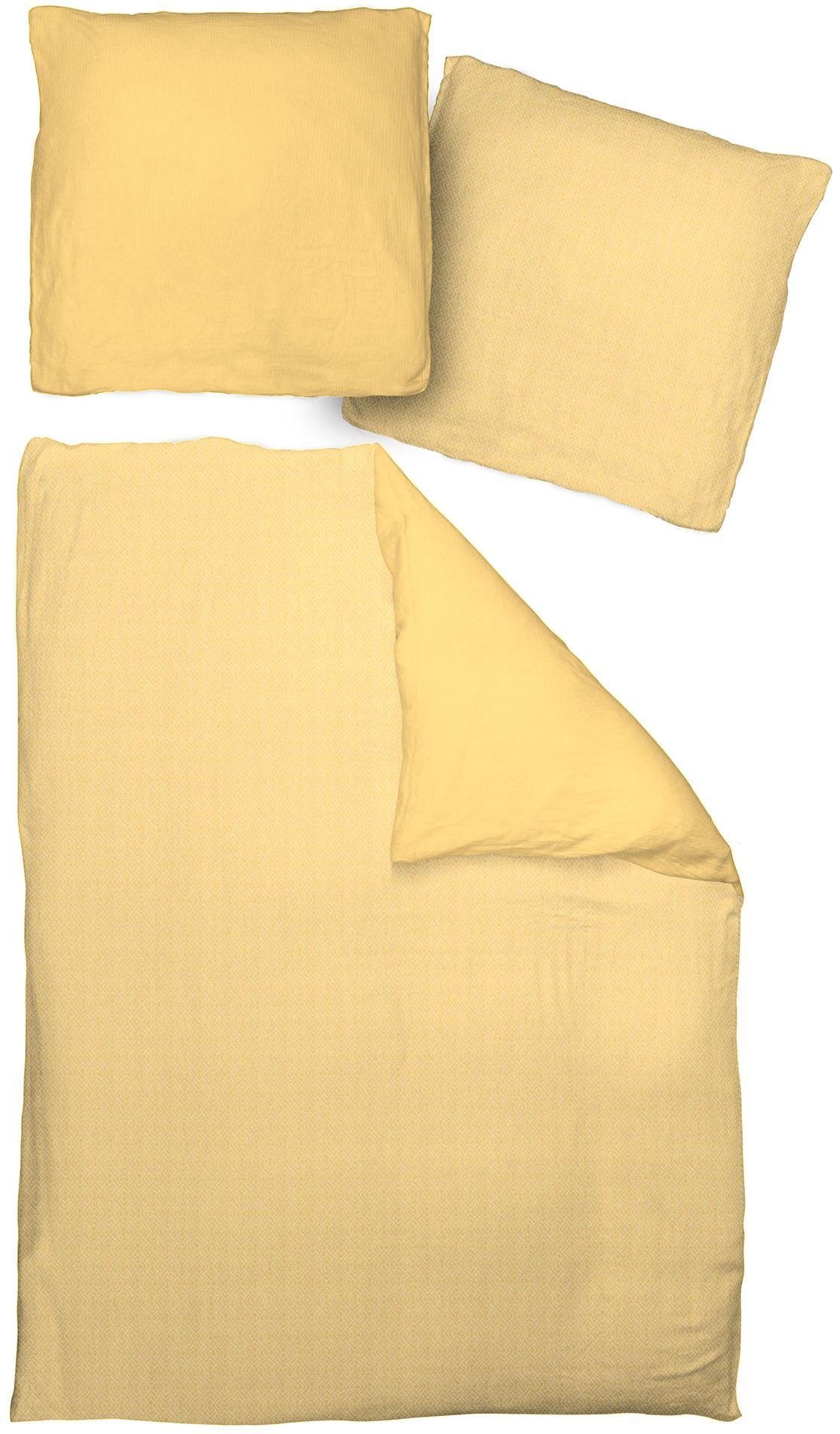 Adam Bettwäsche Graphic Ventusl light, Renforcé, 2 teilig, aus 100 % Bio-Baumwolle, 2 teilig - Bettwäsche Set