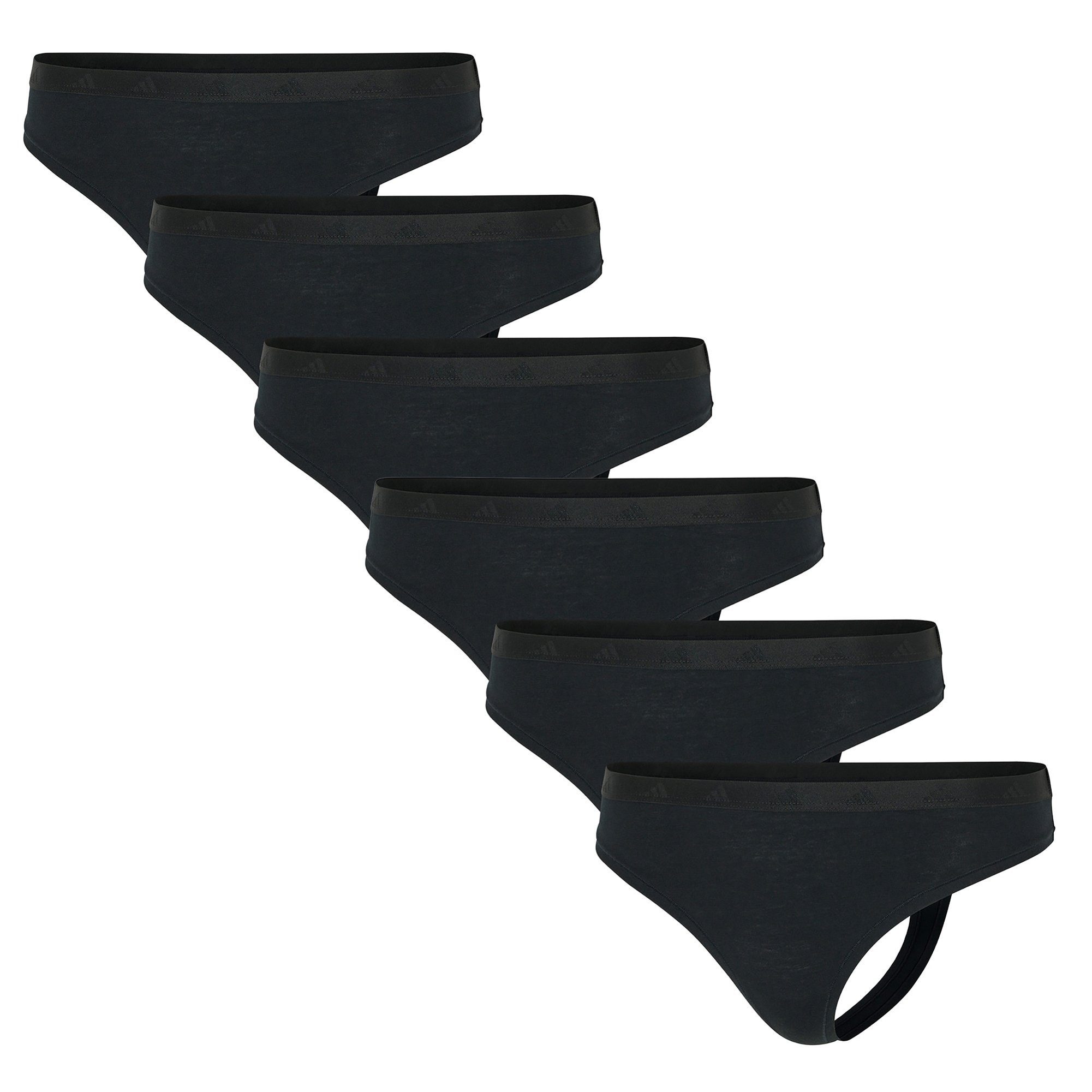 adidas Sportswear String Damen String 6er Pack Baumwolle (Packung, 6er Pack)