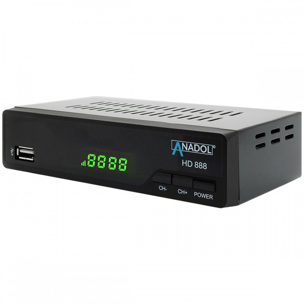inkl. SAT-Receiver HD Full Anadol HD 888 Sat-Kabel