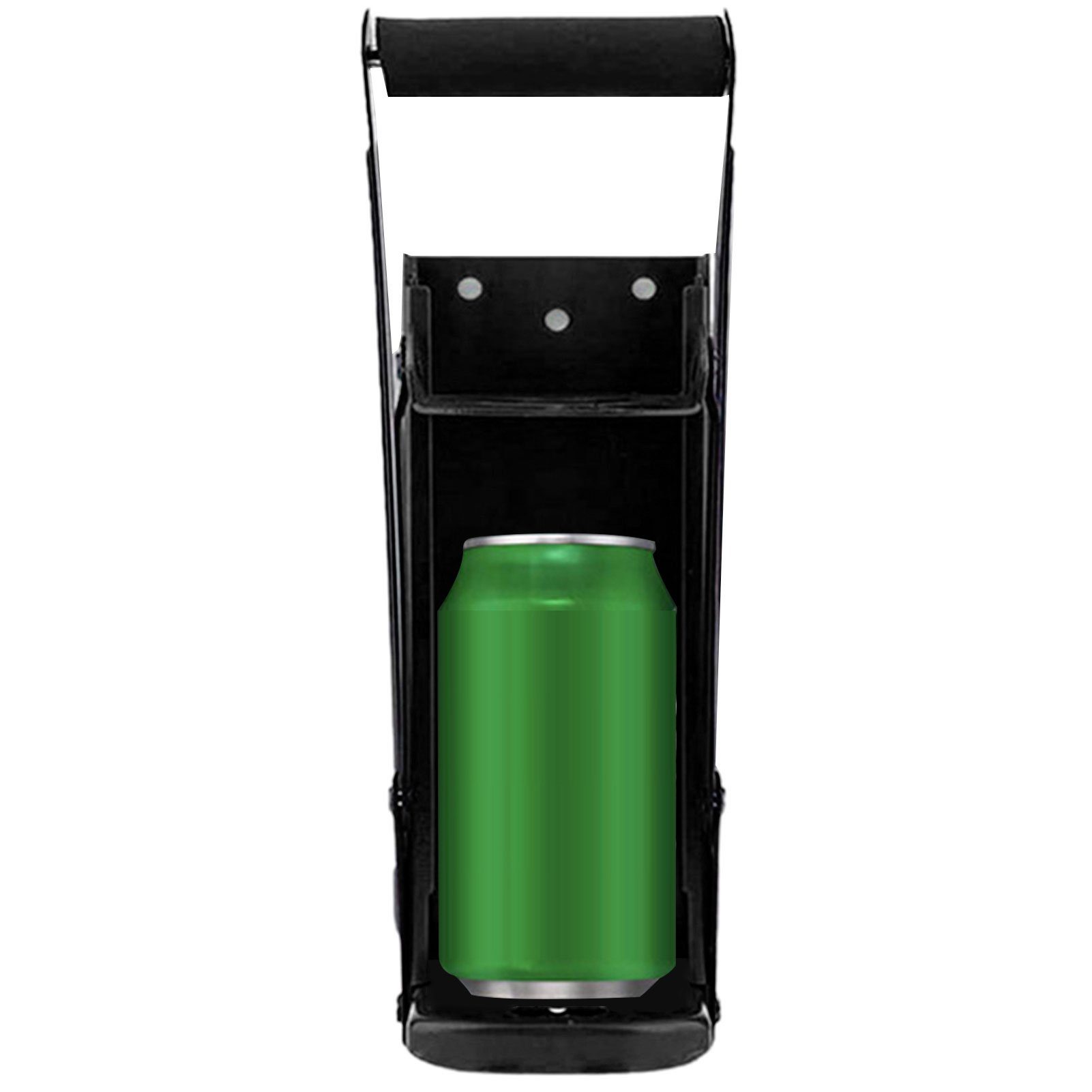 mit Wandmontage 500ML), zur (16OZ zum und Handzug Schwarz 2-in-1-Dosenöffner Dosenöffner Crimp- Recycling Deckelentfernungswerkzeug Praktisches Rutaqian