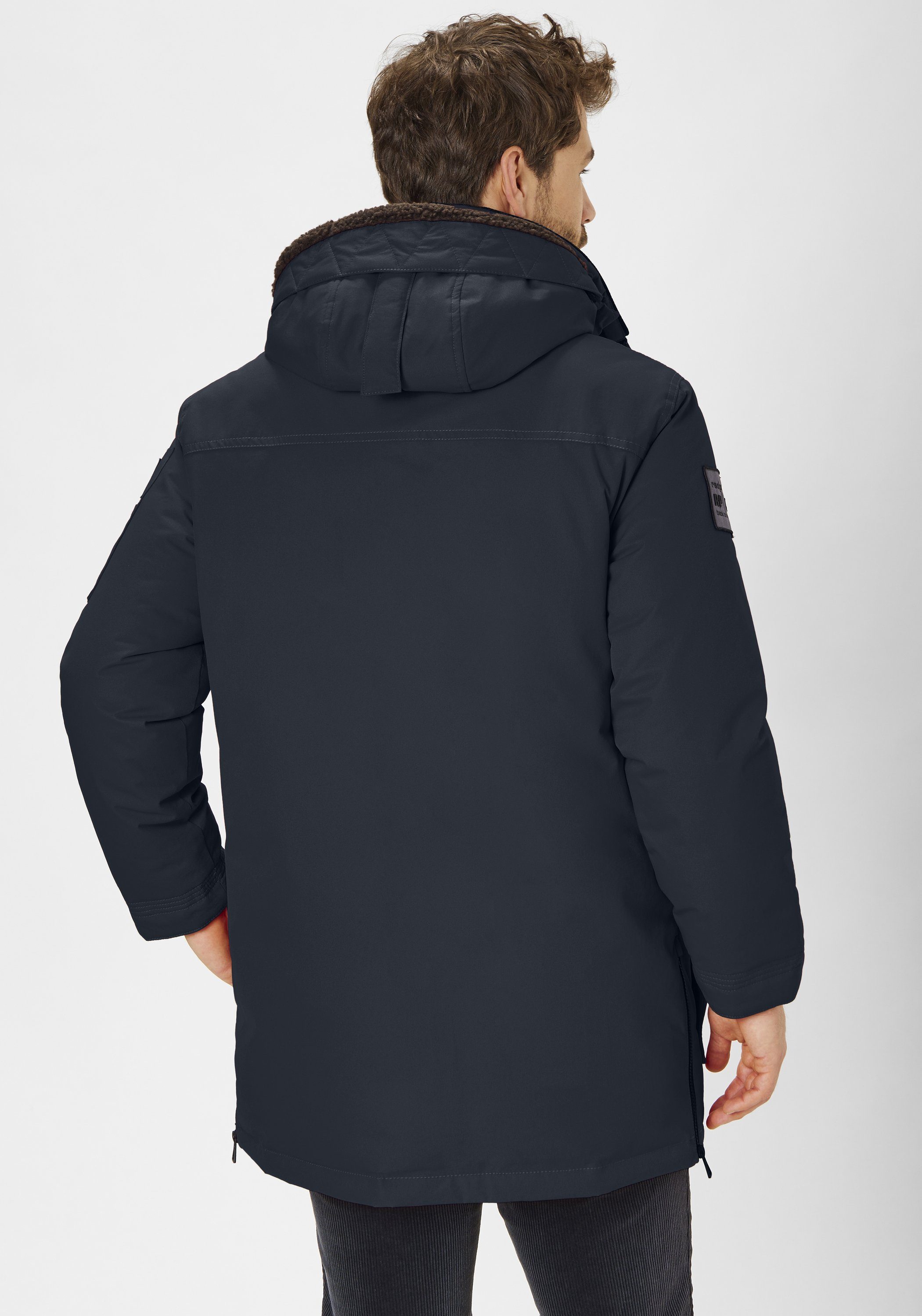 Redpoint Parka Ezra Warme Winterjacke, Parka mit abnehmbarer Kapuze