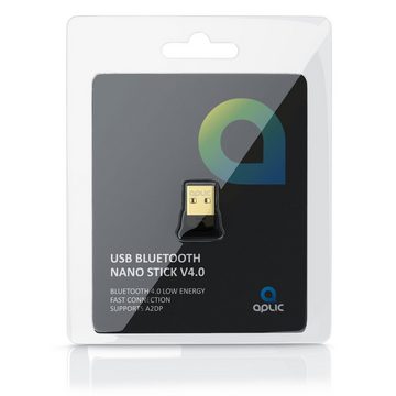 Aplic Bluetooth-Adapter, Bluetooth V4.0 USB Stick Bluetooth Adapter - bis zu 10m Reichweite
