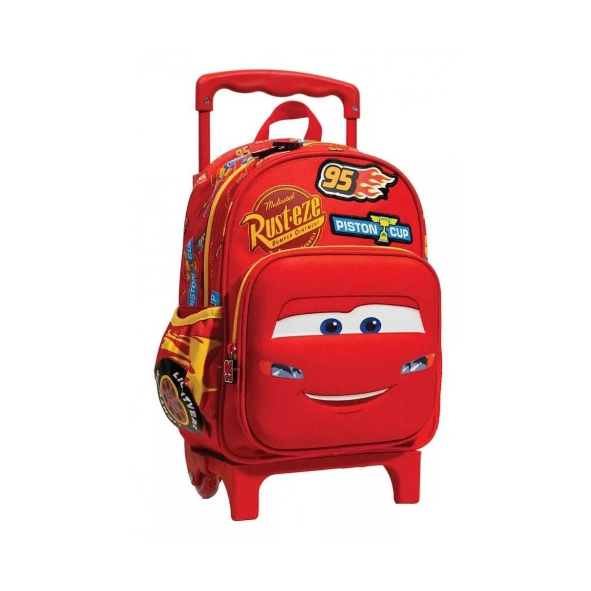 Disney Kinderrucksack Disney Cars Piston Becher rollender Kindergarten-Rucksack, (1-tlg)