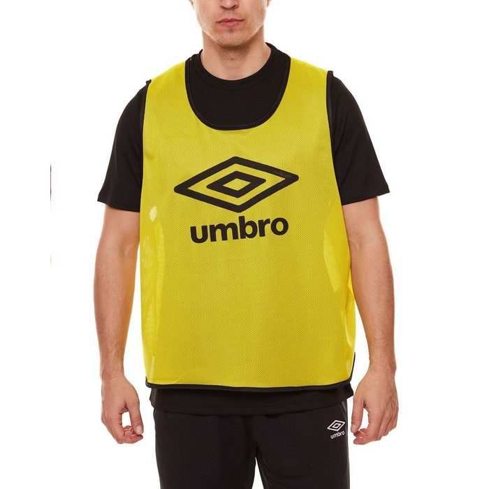 Umbro Funktionsshirt umbro Training Bib Herren Trainings-Leibchen leichtes Shirt UMTM0460 157 Fußball-Shirt Gelb