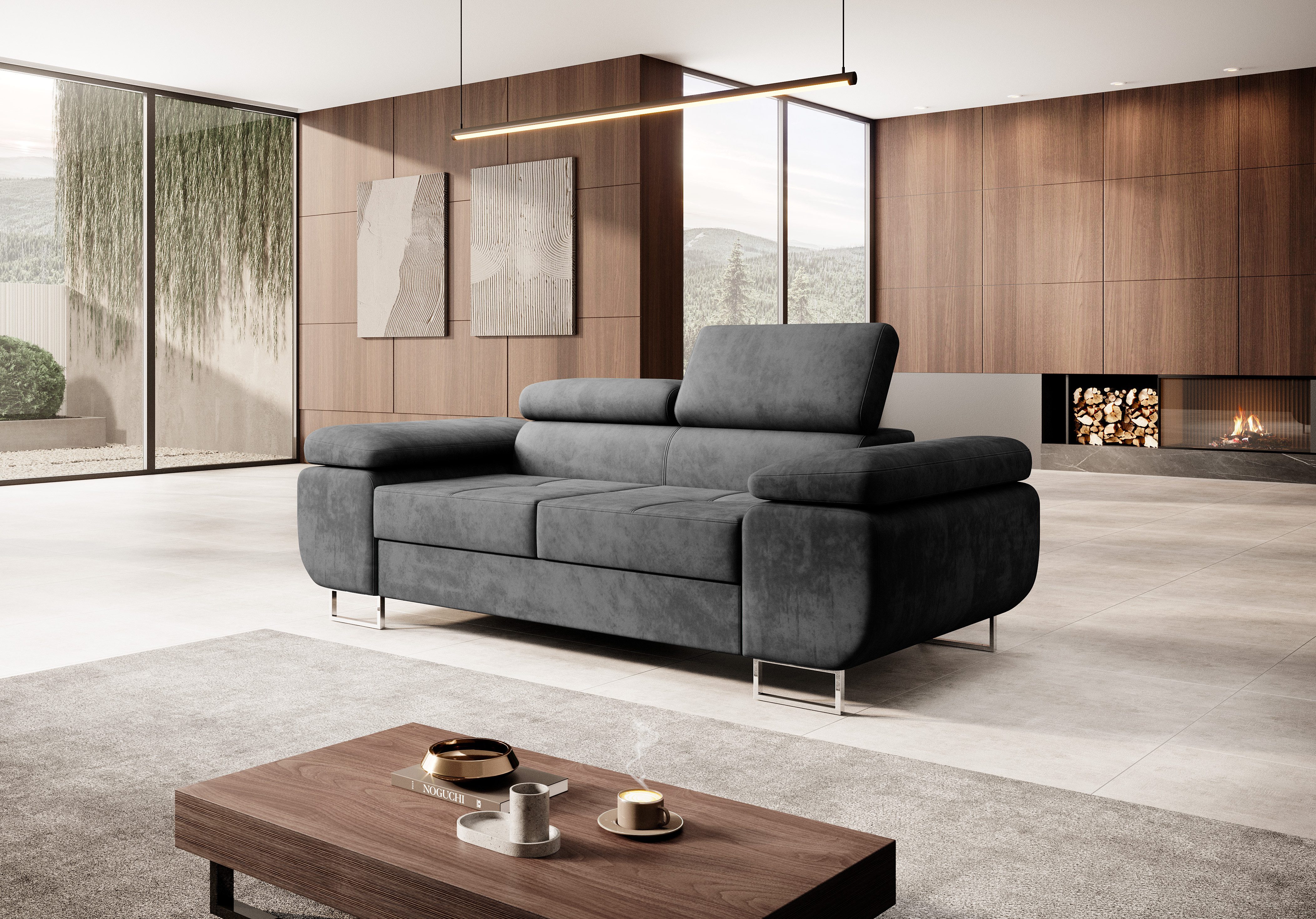 M-Punkt24 Big-Sofa Miami, mit Bettfunktion, Bigsofa, günstig online kaufen