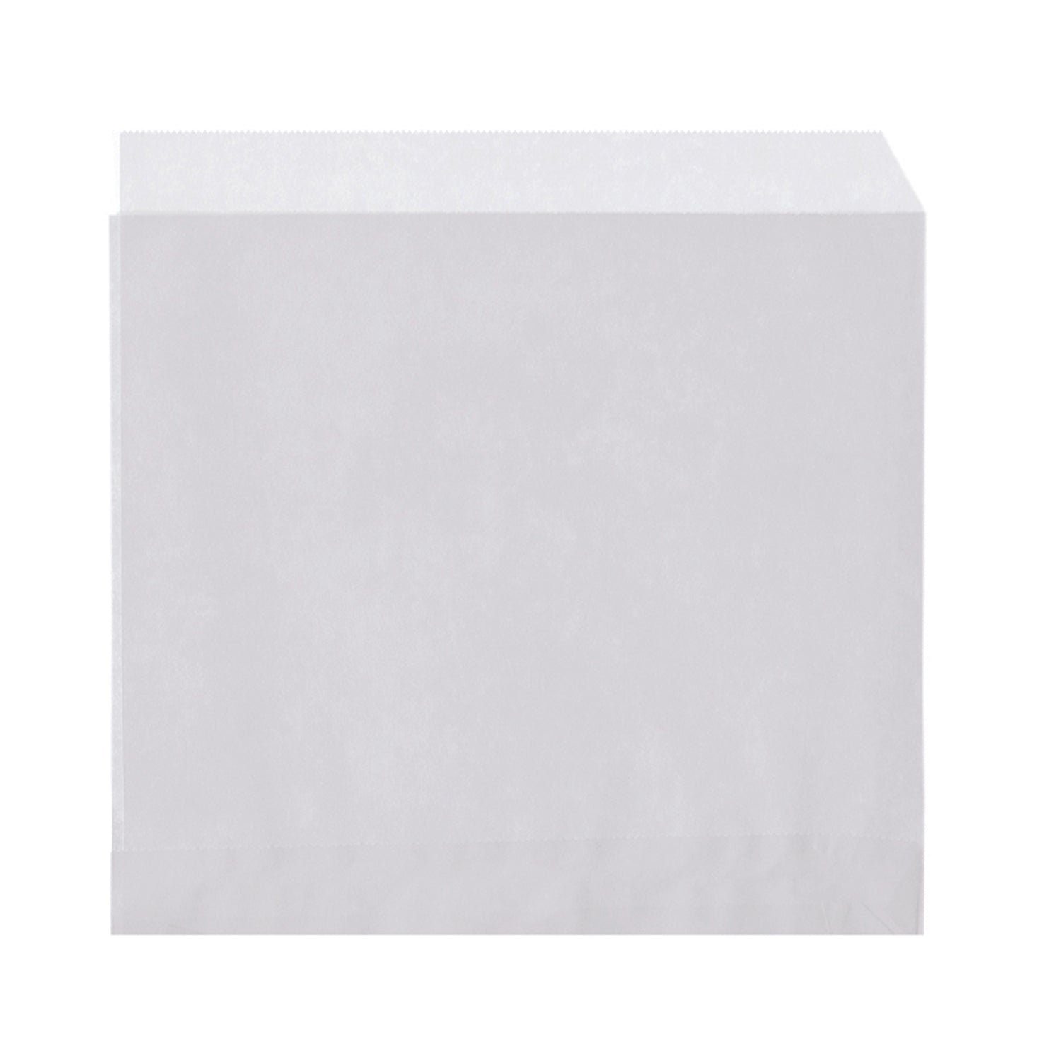 wisefood Einkaufsbeutel 2000-tlg., Papier Snackbeutel - weiß 16x16cm - 2000 Stück