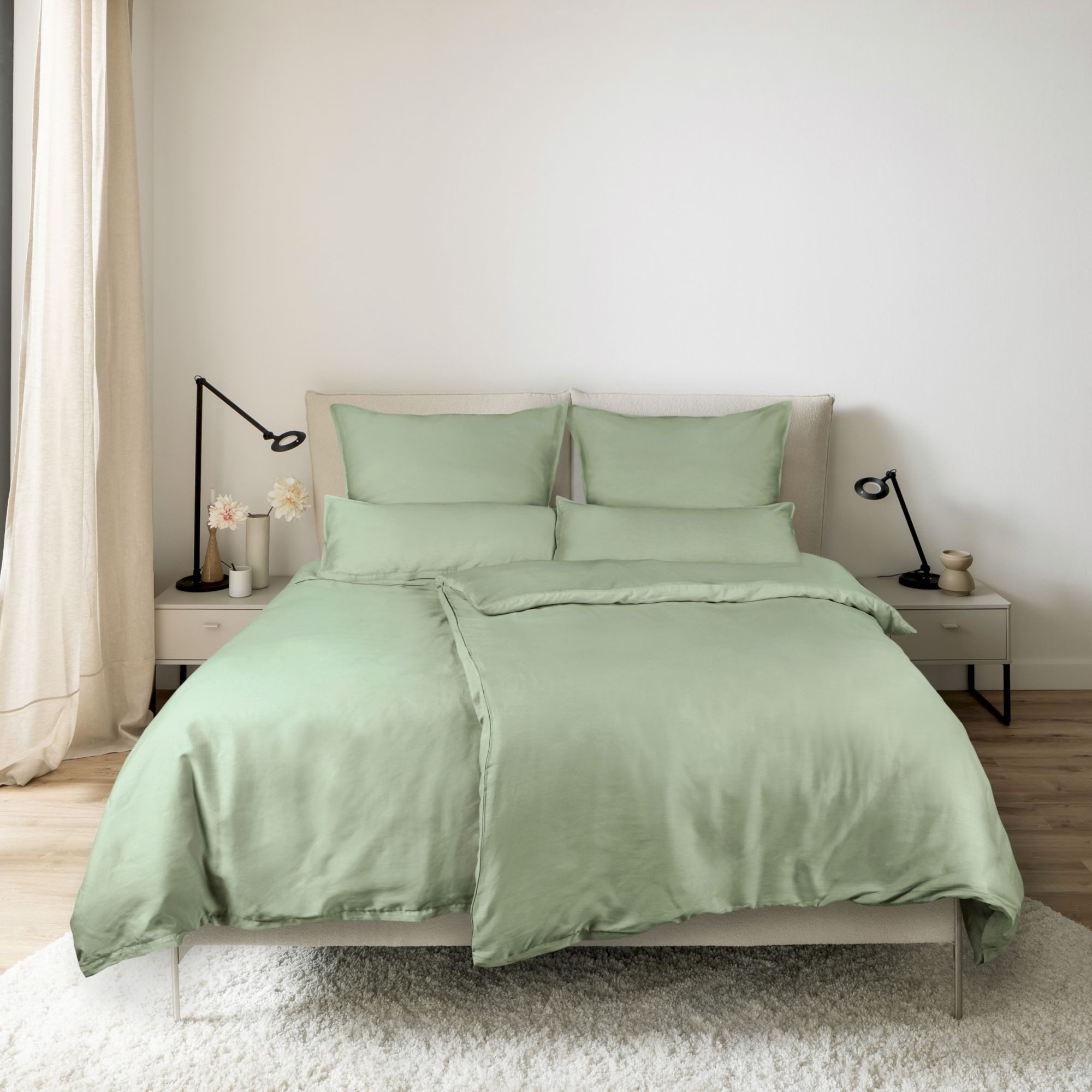 SCHÖNER WOHNEN-Kollektion Bettwäsche PLAIN Satin Bettwäsche, Baumwolle, 1 t günstig online kaufen