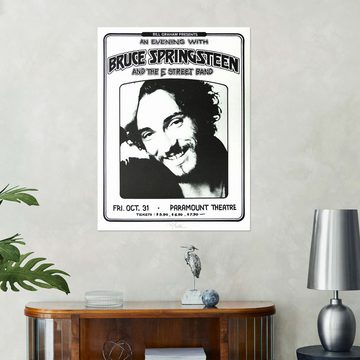 Posterlounge Wandfolie Vintage Entertainment Collection, Bruce Springsteen - E Street Band, Wohnzimmer Vintage