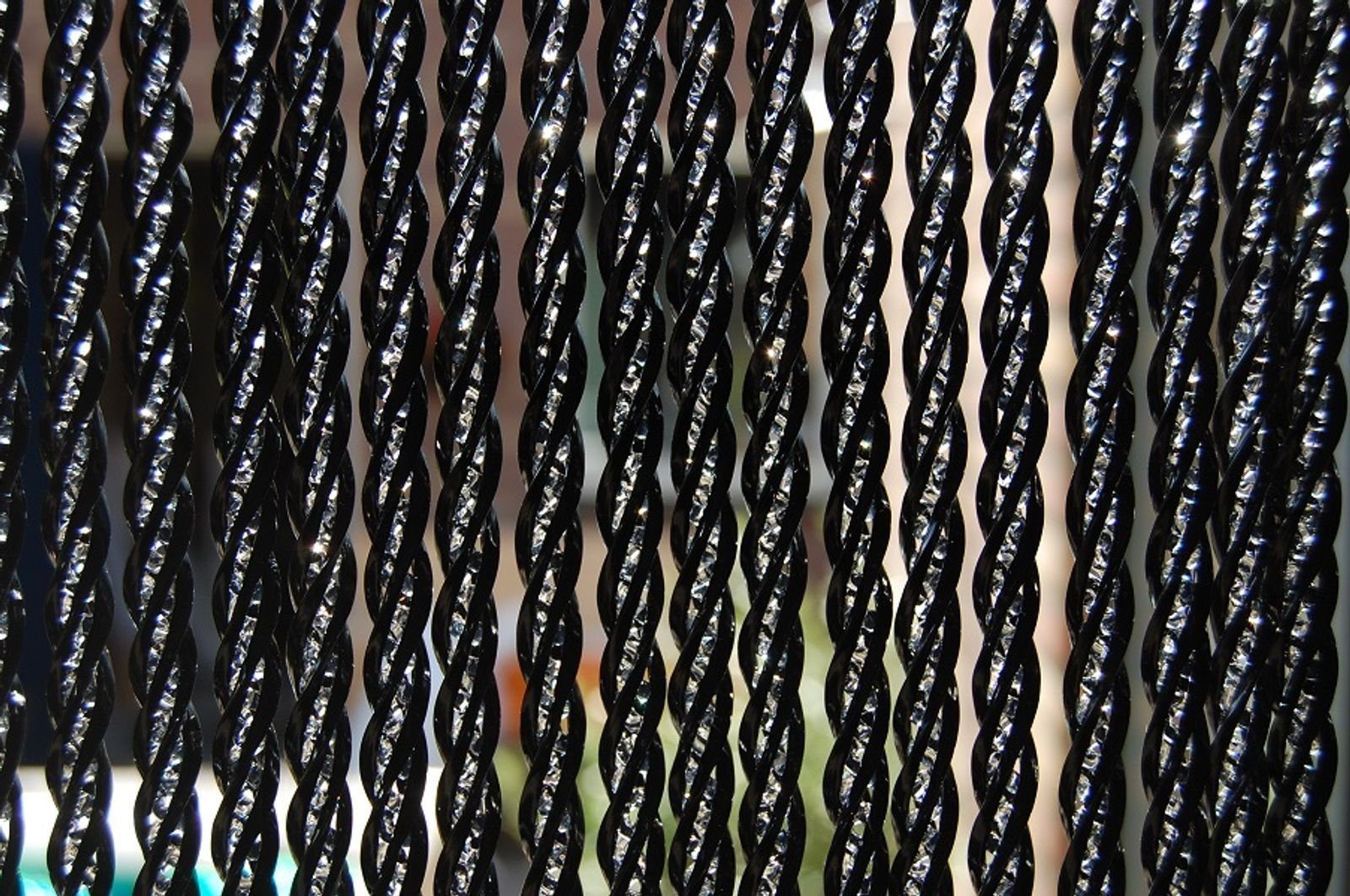 Tenda BELLANO x - Tenda cm, schwarz, Pro 210 Montage Streifenvorhang La 1 Insektenschutz-Vorhang 90 La PVC einfache