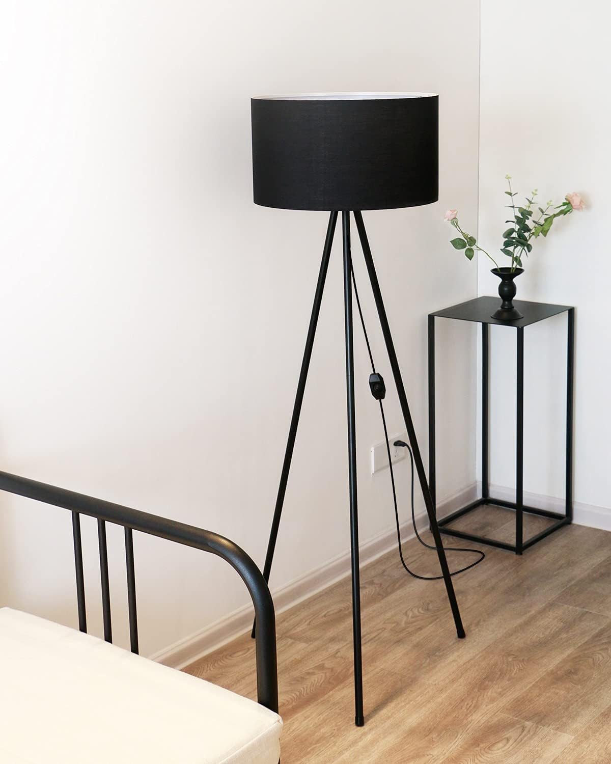 Tomons LED Stehlampe Dimmbar, Stehleuchte mit Dreibeinstativ aus Metall, LE günstig online kaufen